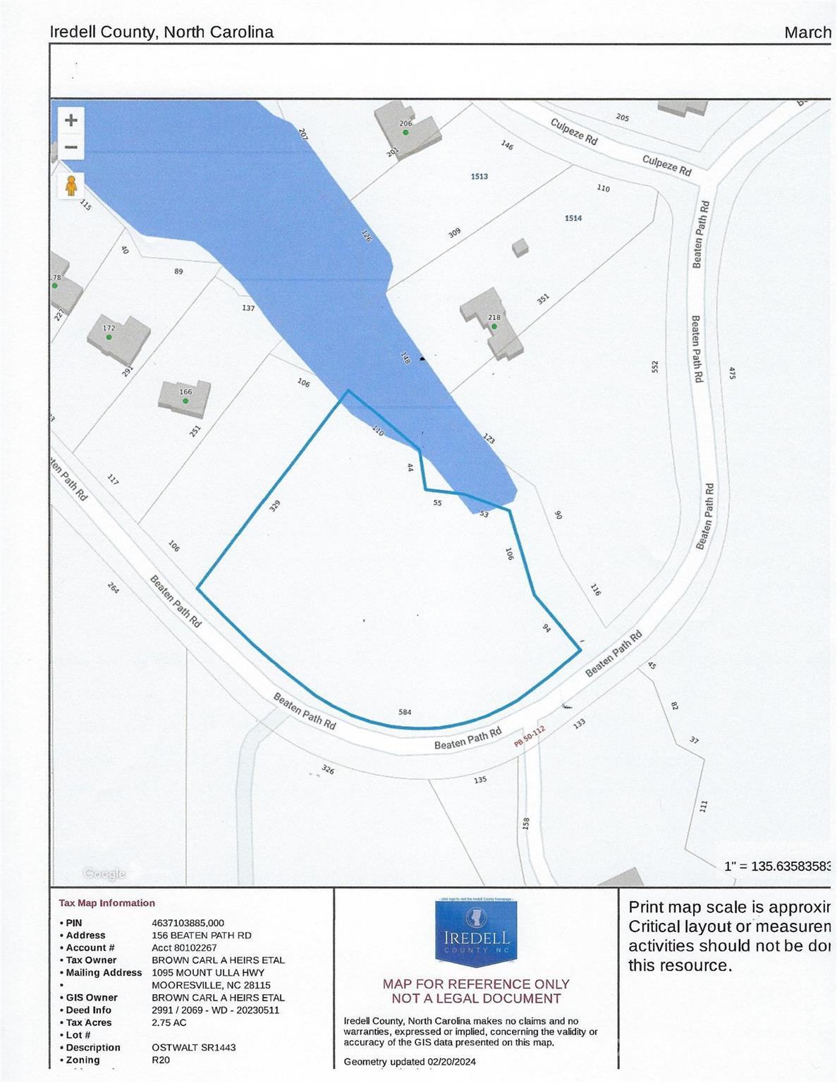 156 Beaten Path Road — Mooresville