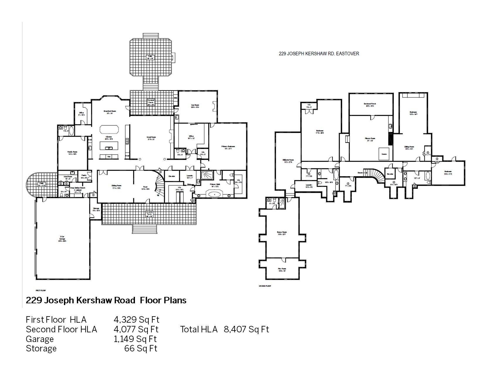 229 Joseph Kershaw Road — Eastover