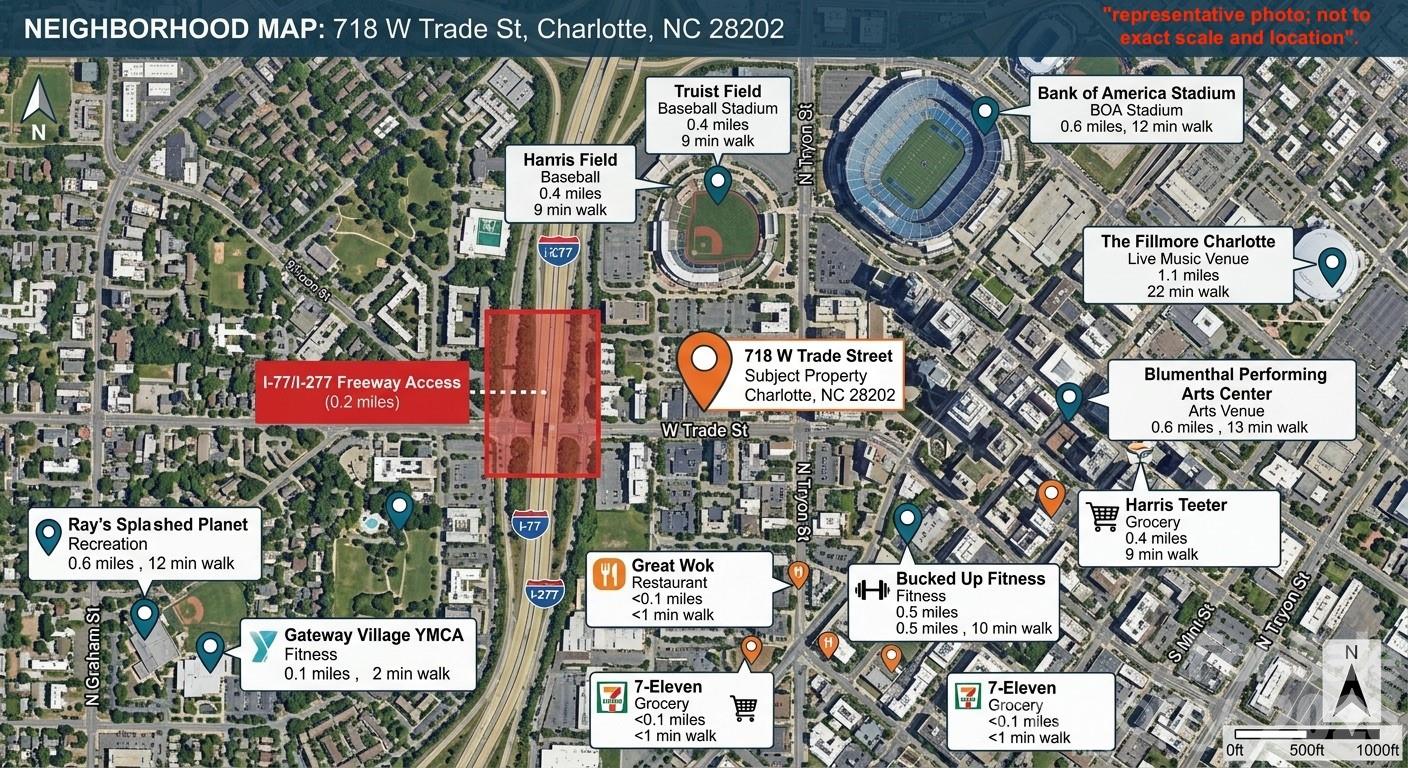 718 W Trade Street #414 — Charlotte