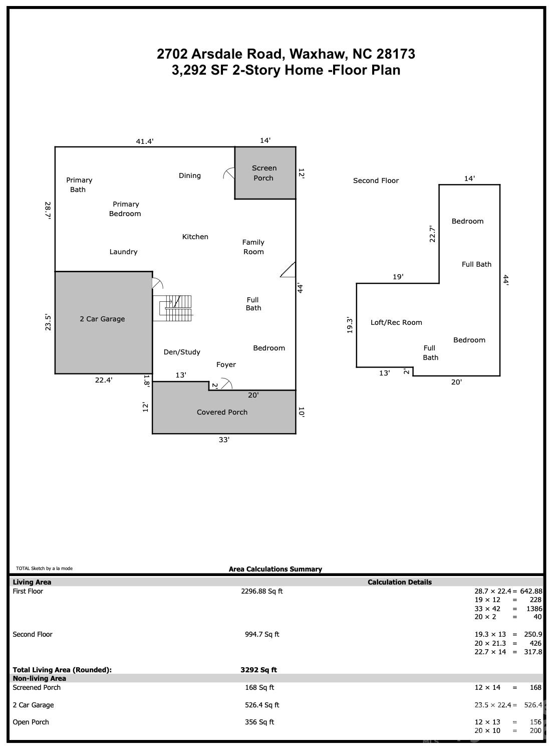 2702 Arsdale Road — Waxhaw