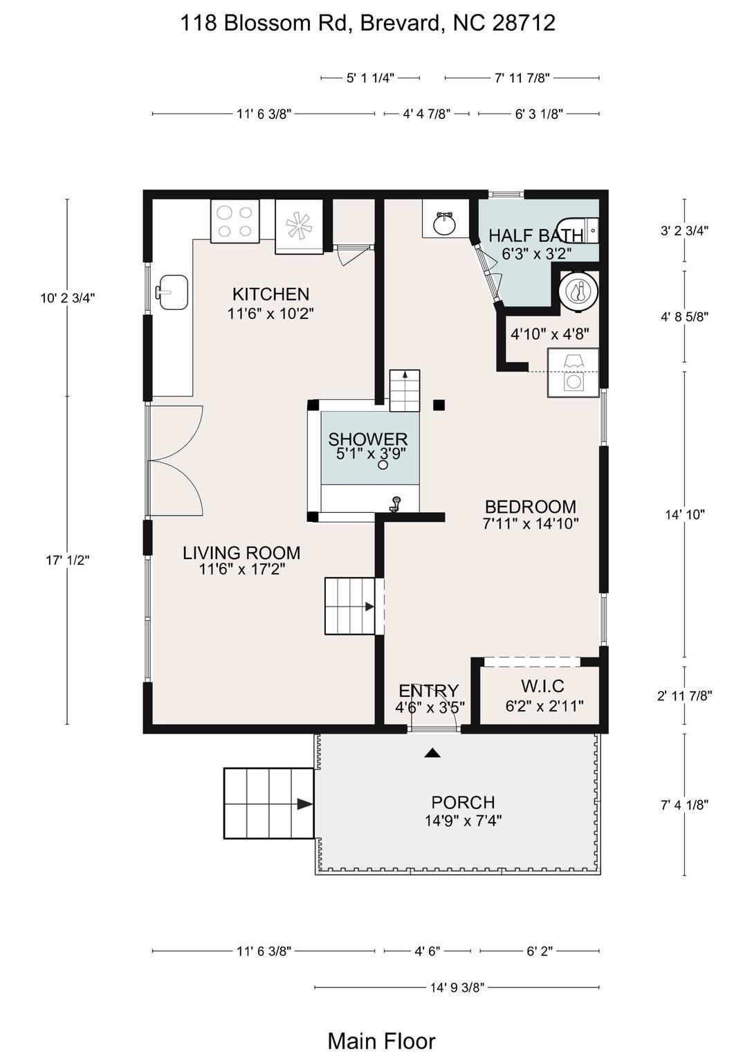 118 Blossom Road — Brevard