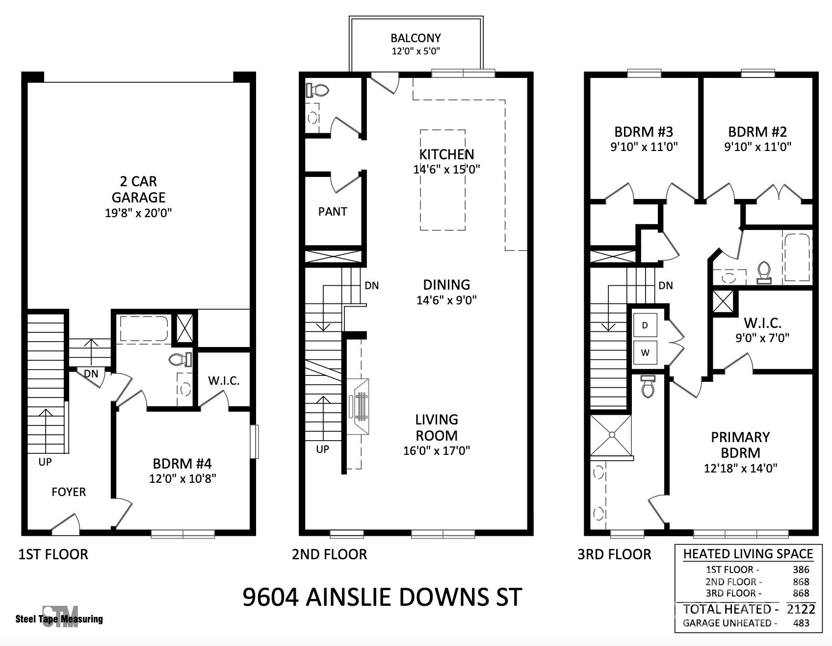 9604 Ainslie Downs Street — Charlotte