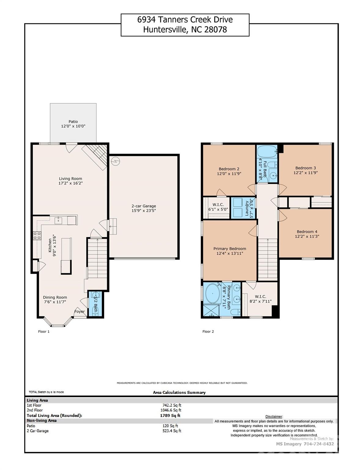 6934 Tanners Creek Drive — Huntersville