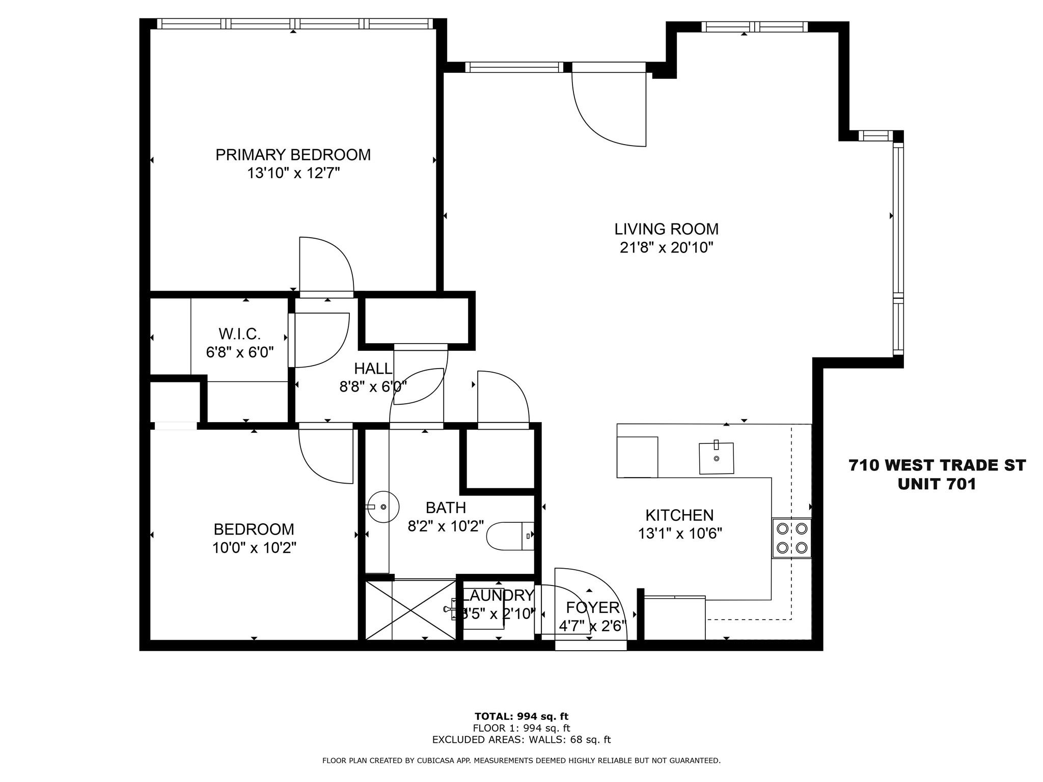 710 W Trade Street #701 — Charlotte