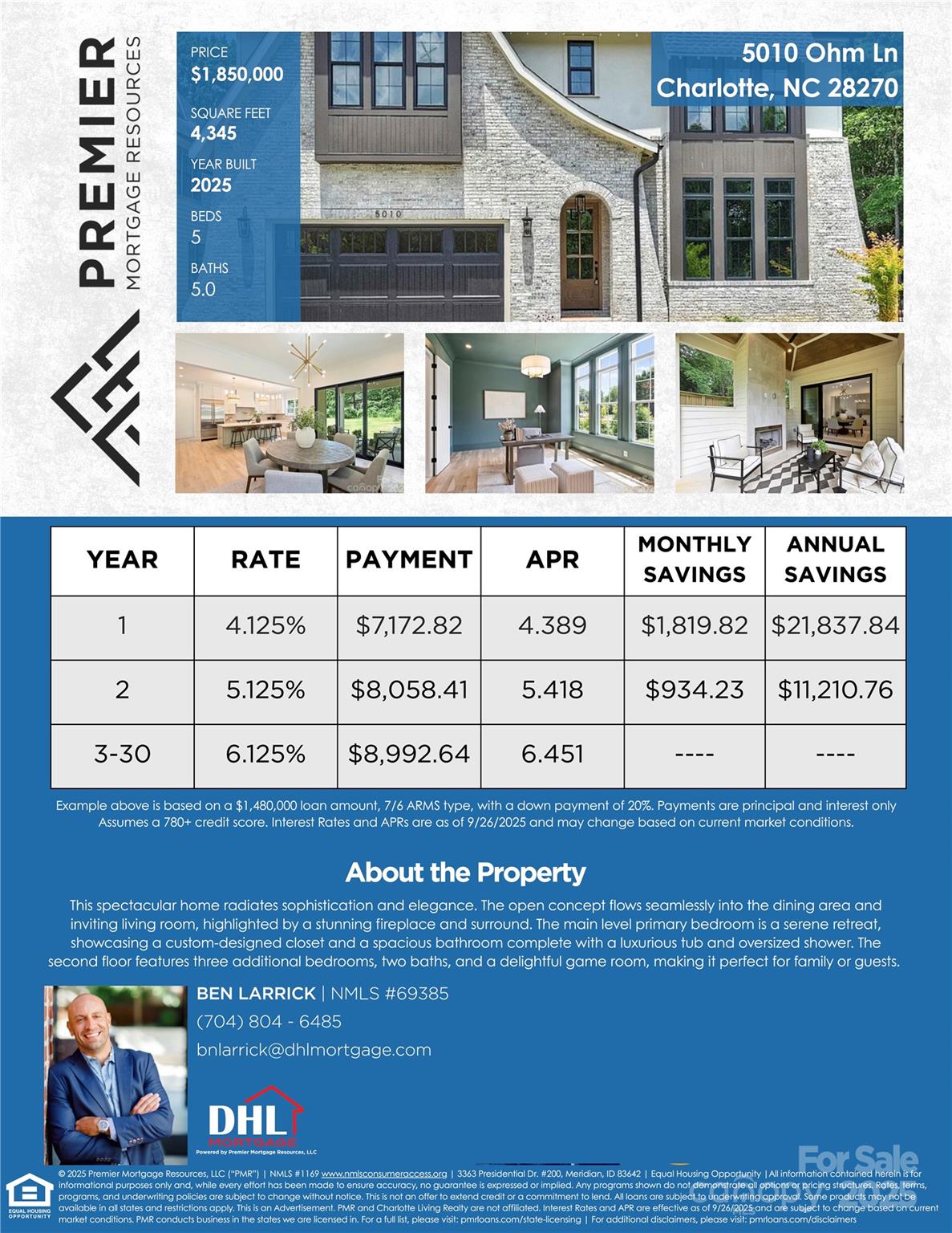 5010 Ohm Lane — Charlotte