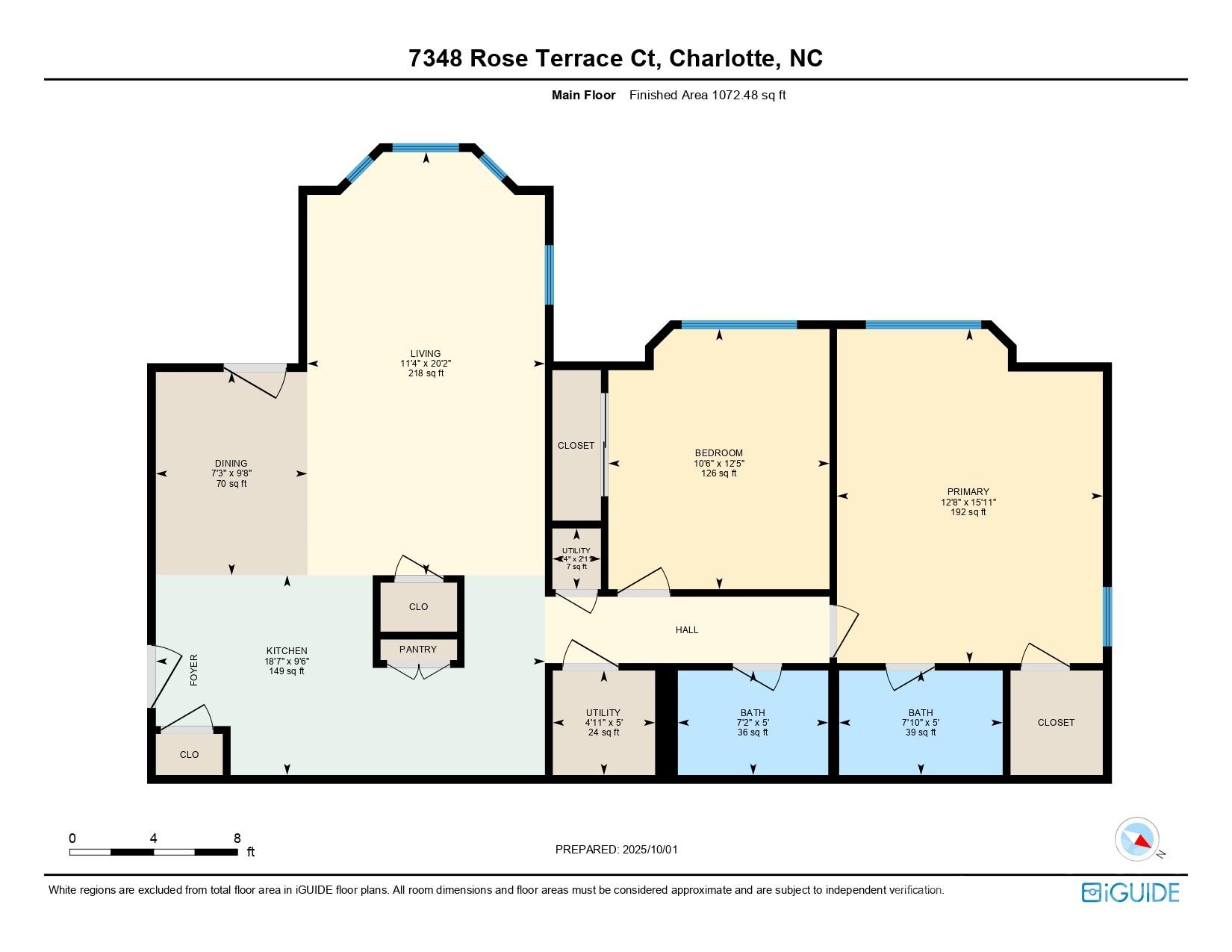 7348 Rose Terrace Court — Charlotte