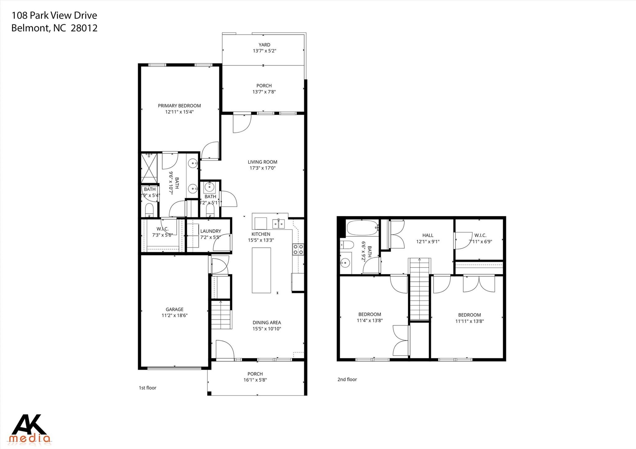 108 Park View Drive — Belmont