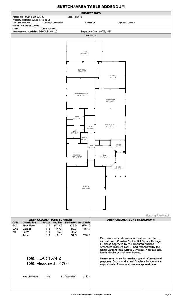 22156 E Tern Court — Indian Land