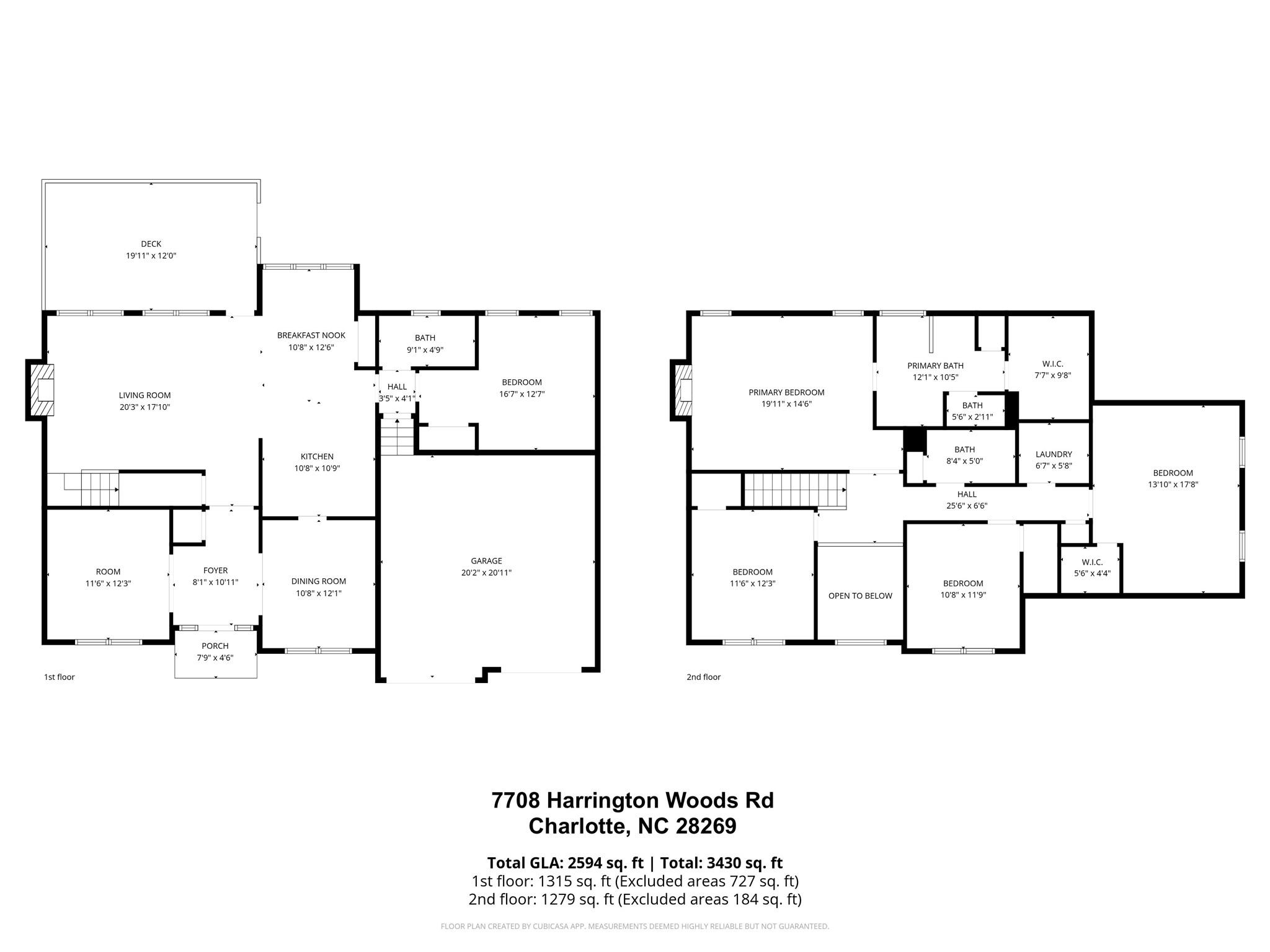 7708 Harrington Woods Road — Charlotte