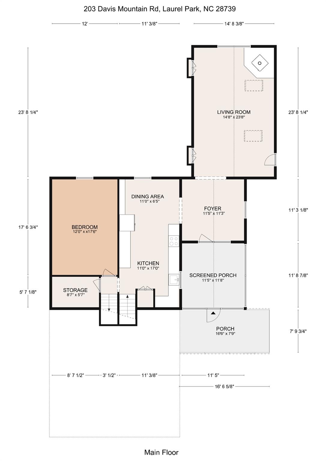 203 Davis Mountain Road — Laurel Park