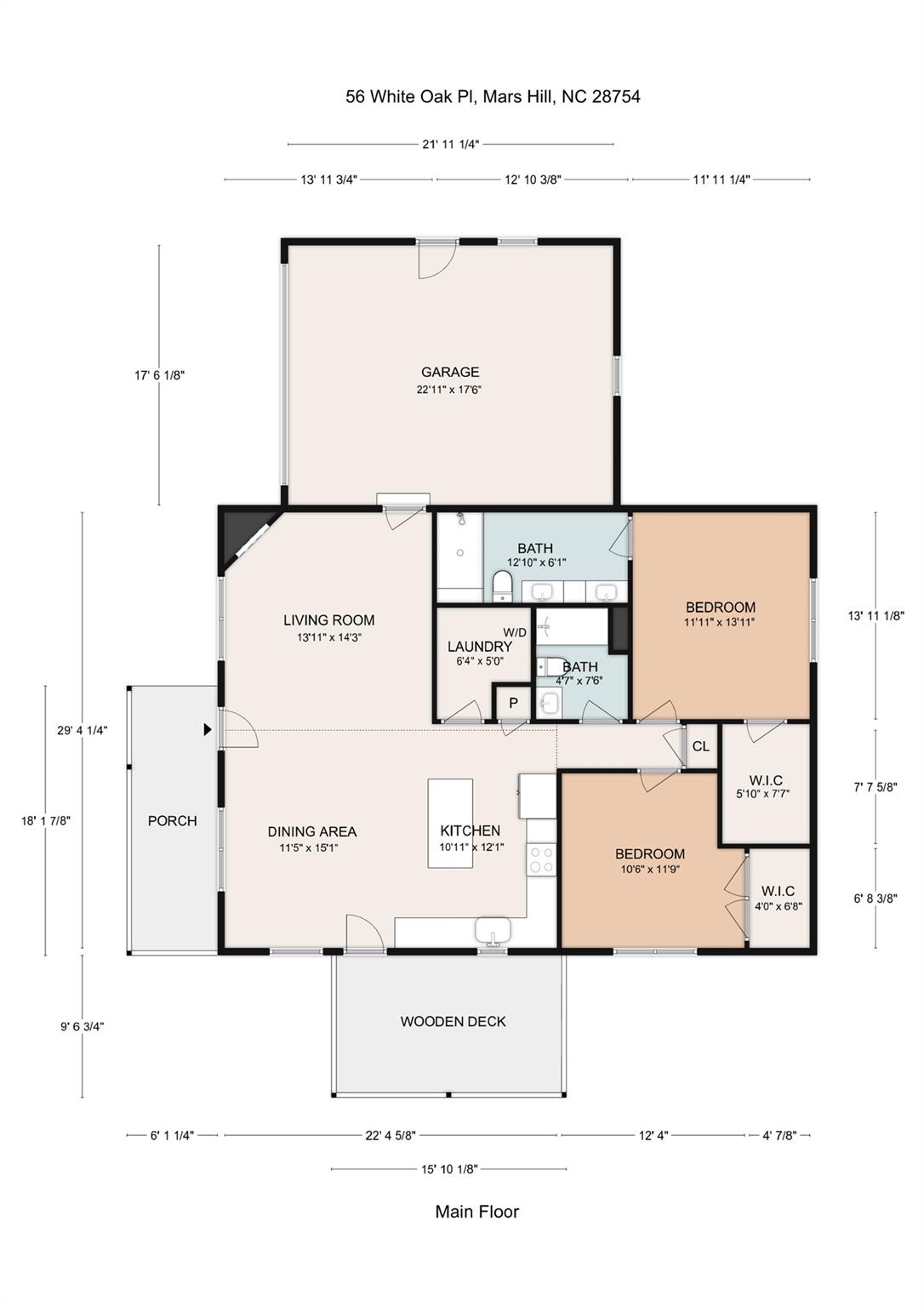 56 White Oak Place — Mars Hill