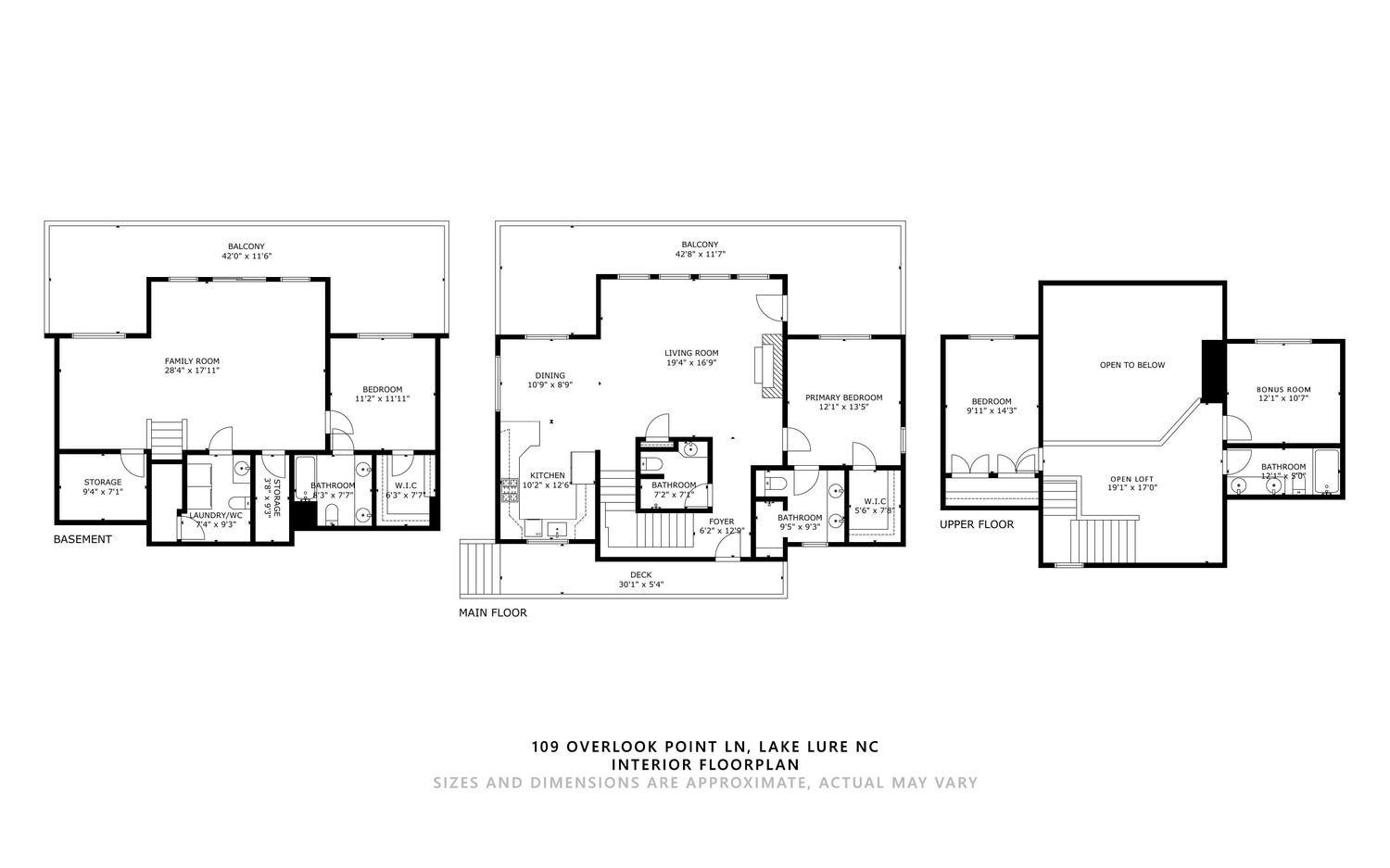 109 Overlook Point Lane — Lake Lure