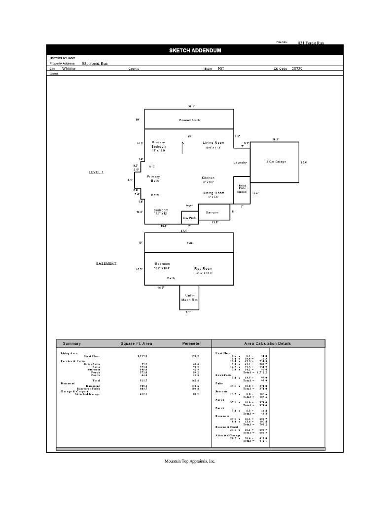 831 Forest Run Road — Whittier