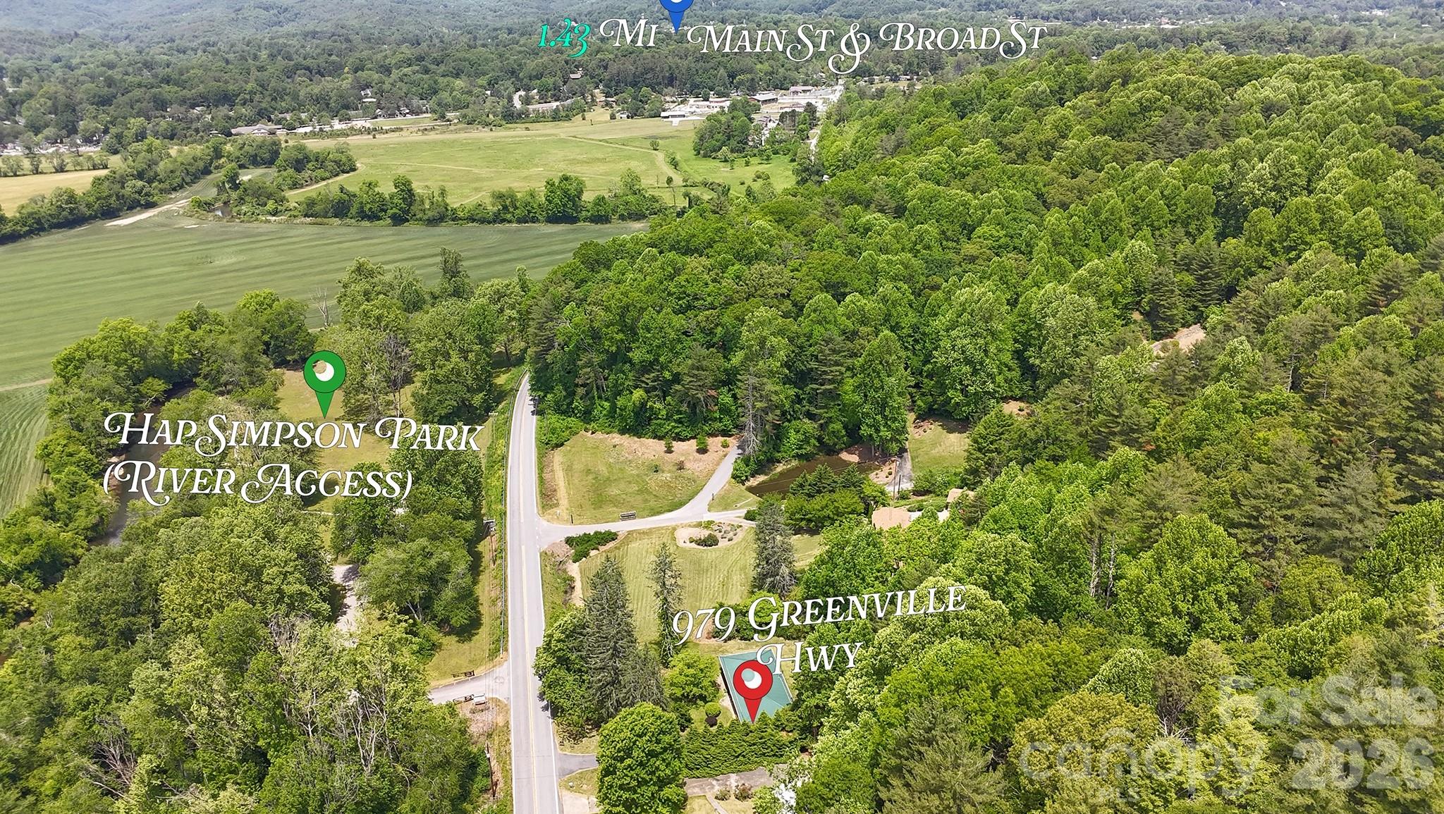 979 Greenville Highway — Brevard
