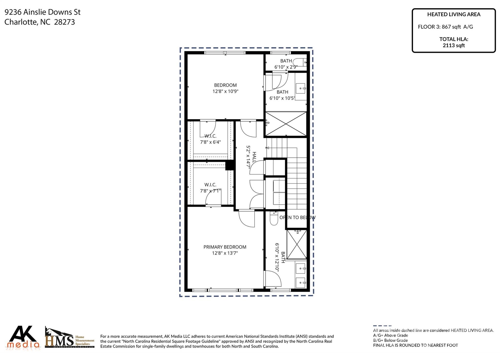 9236 Ainslie Downs Street — Charlotte