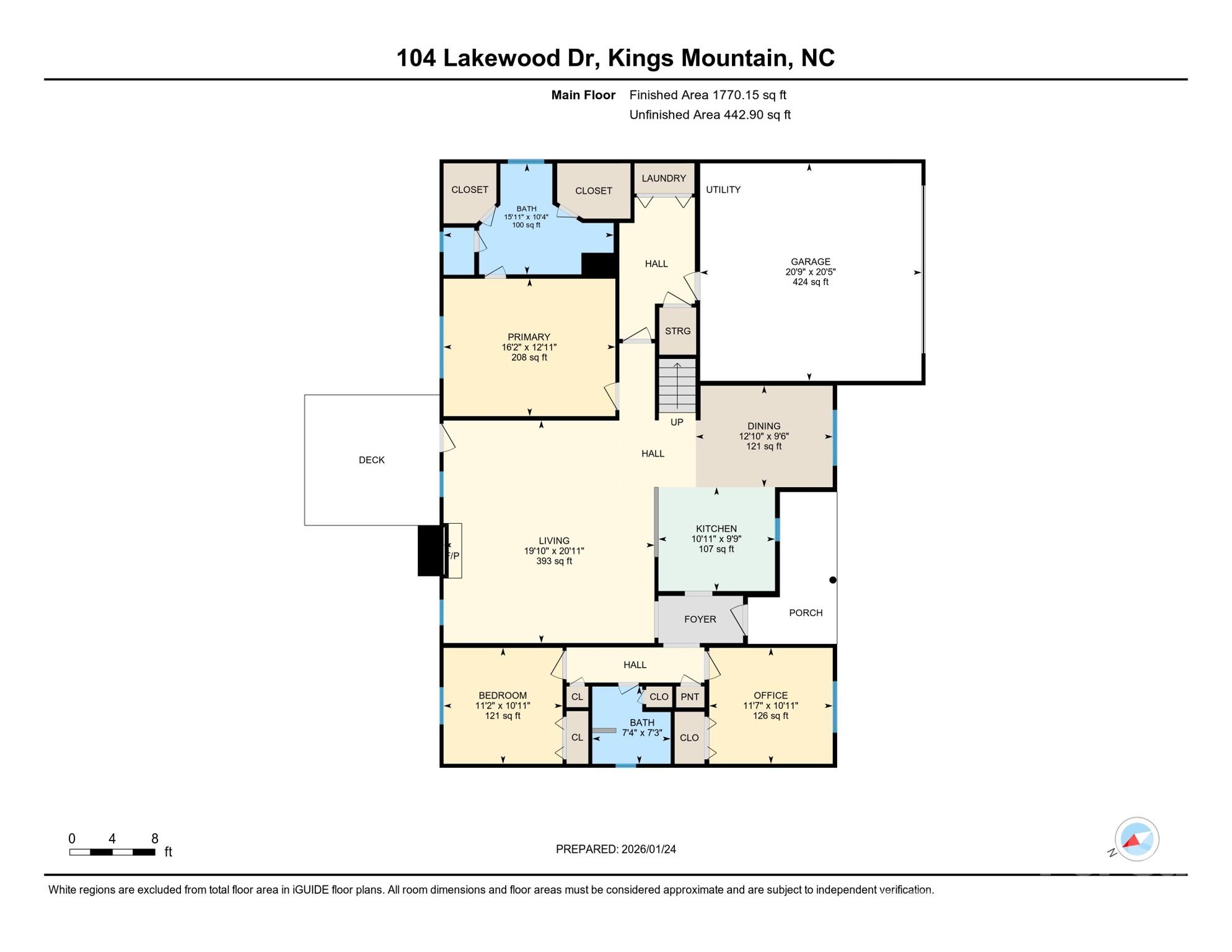 104 Lakewood Drive — Kings Mountain
