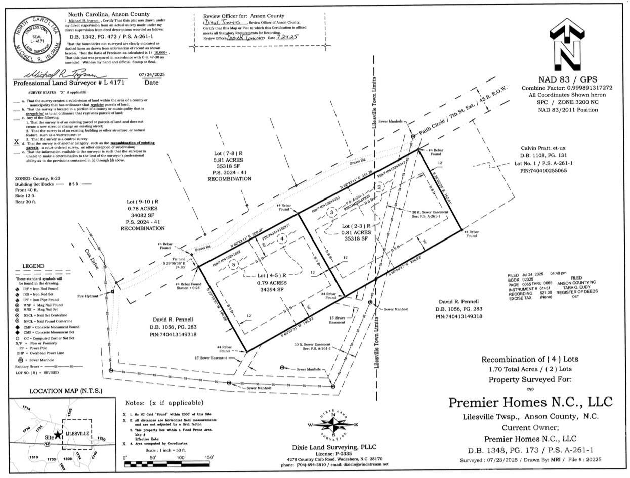 155 Faith Circle — Lilesville