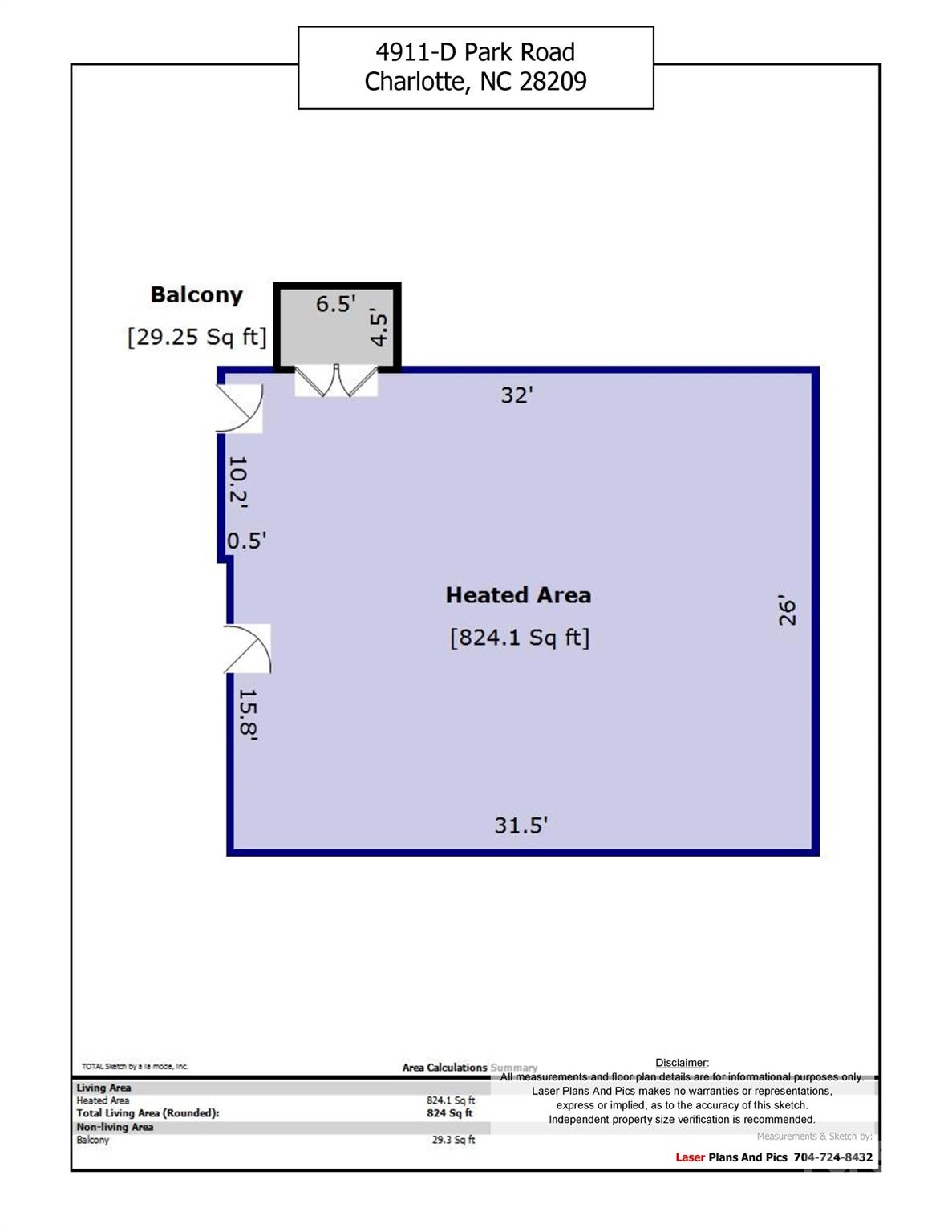 4911 Park Road #D — Charlotte