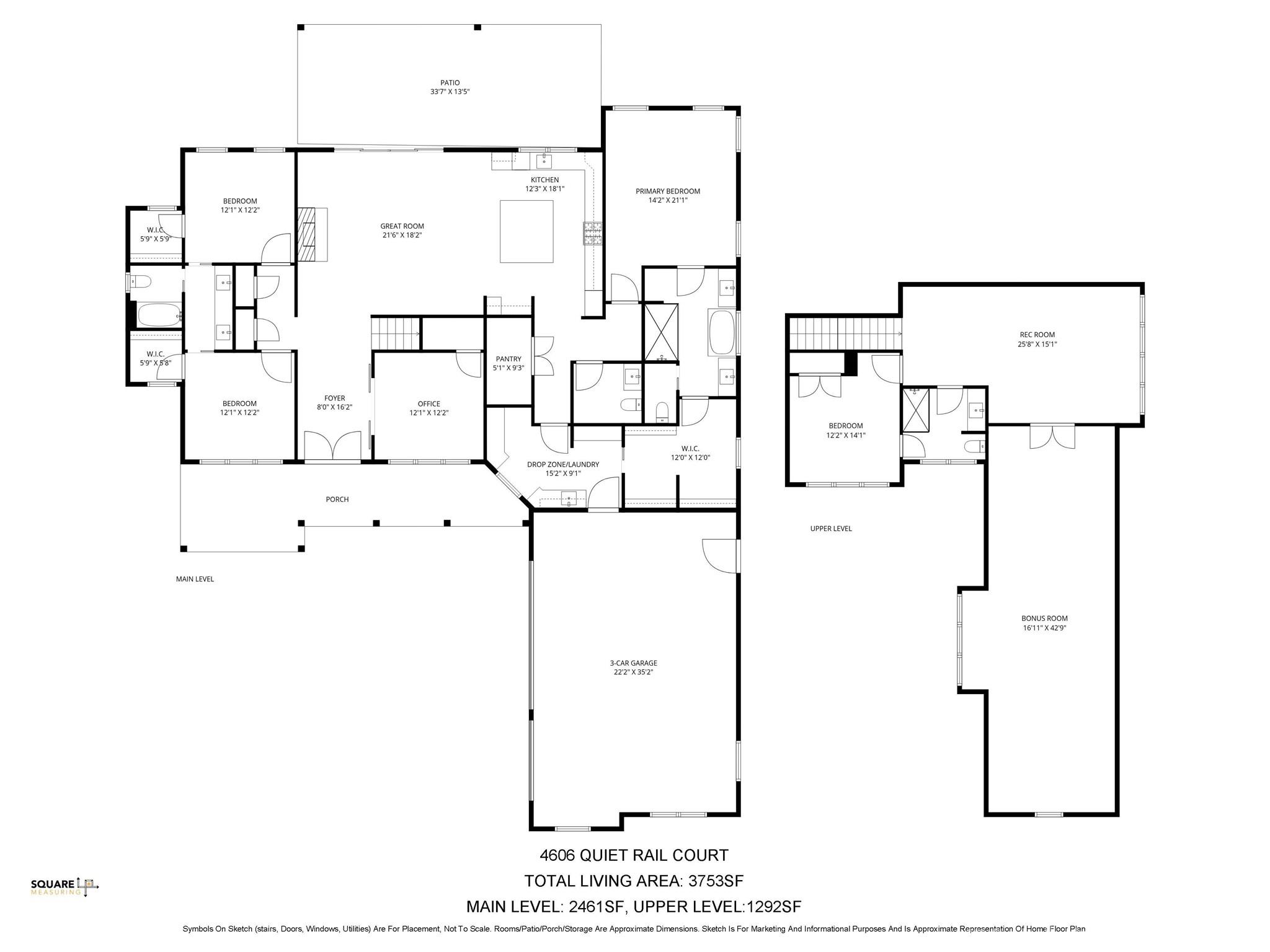 4606 Quiet Rail Court #E-3 — Lancaster