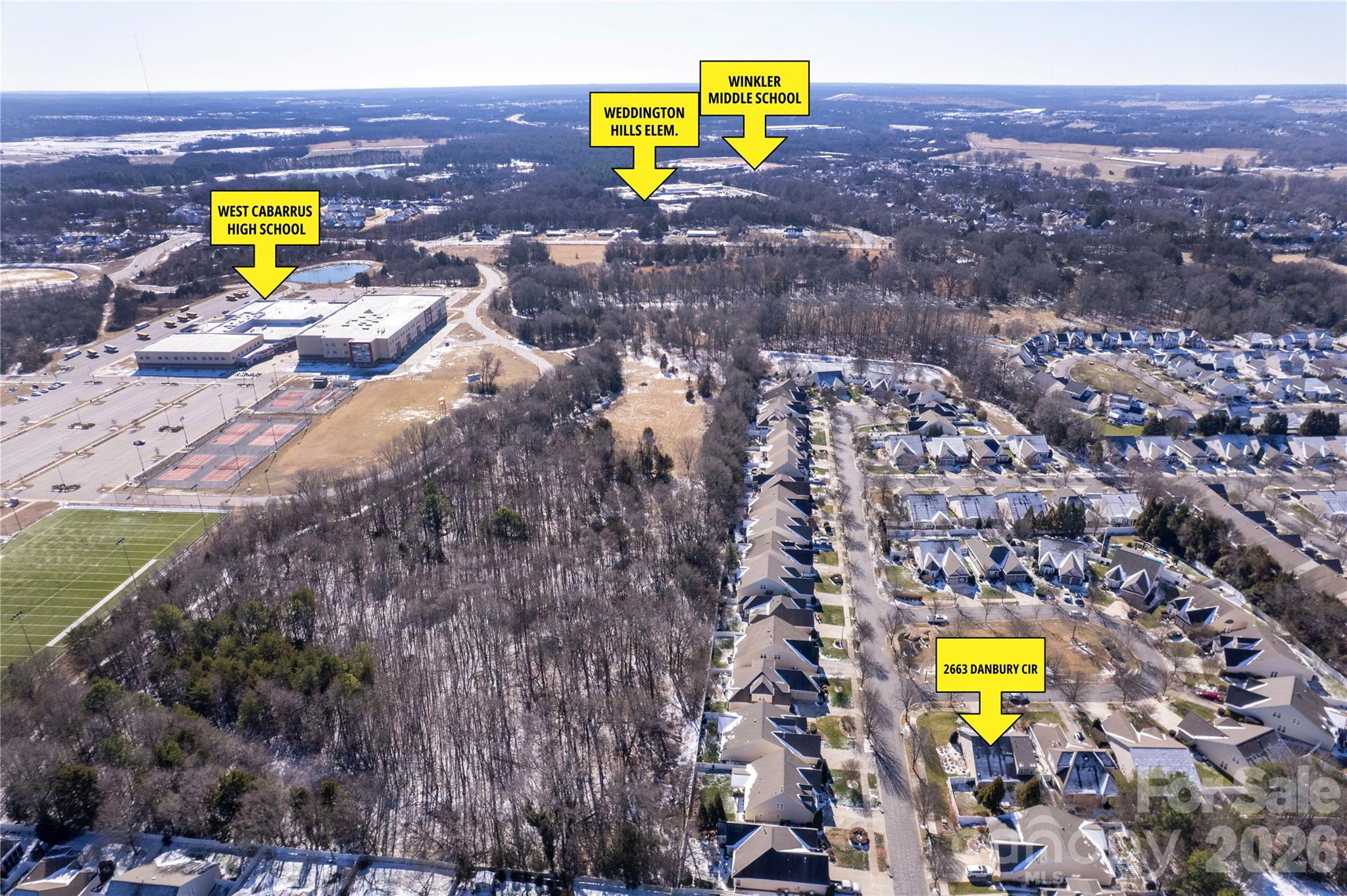 2663 Danbury Circle NW — Concord