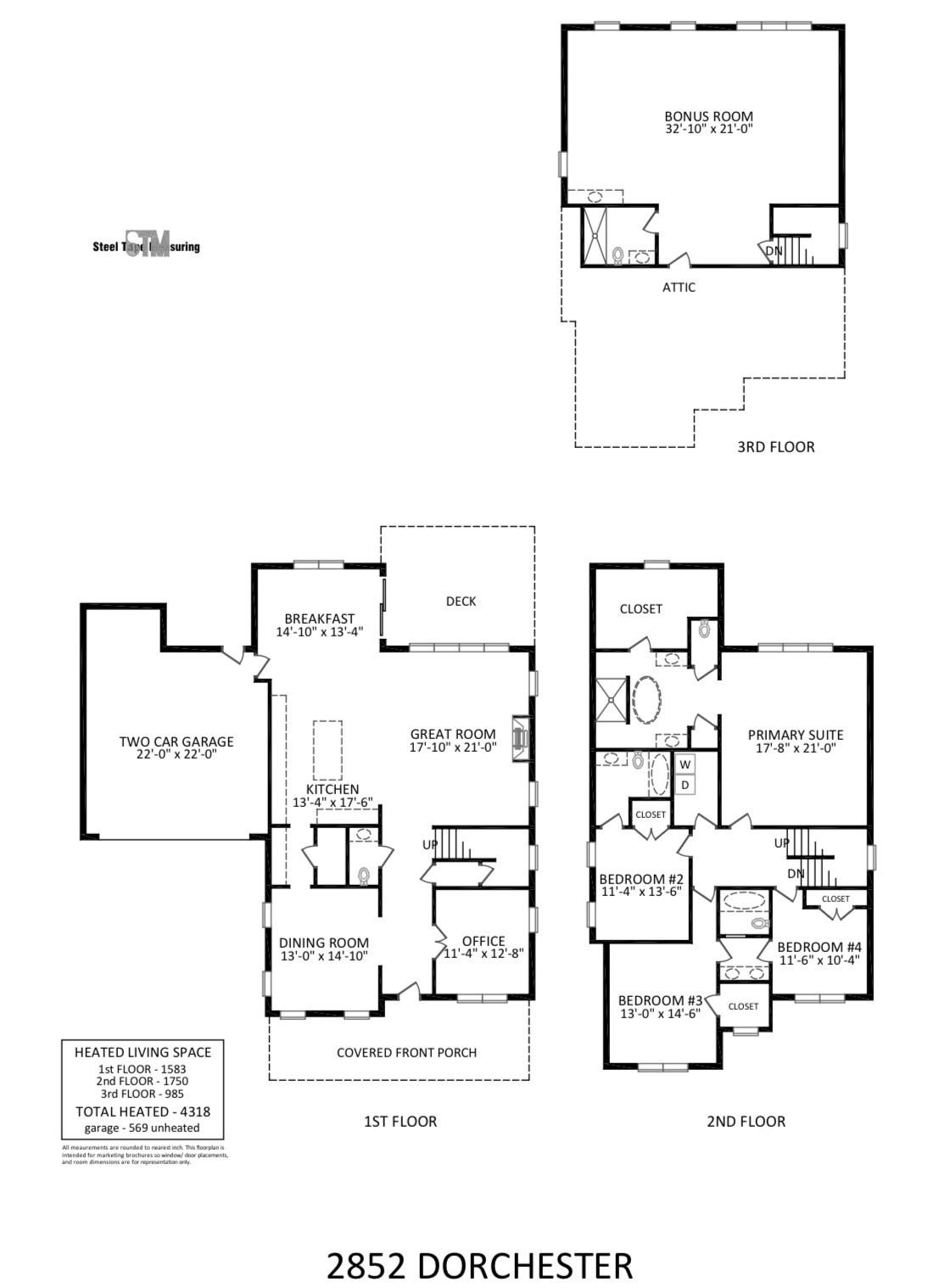 2852 Dorchester Place — Charlotte