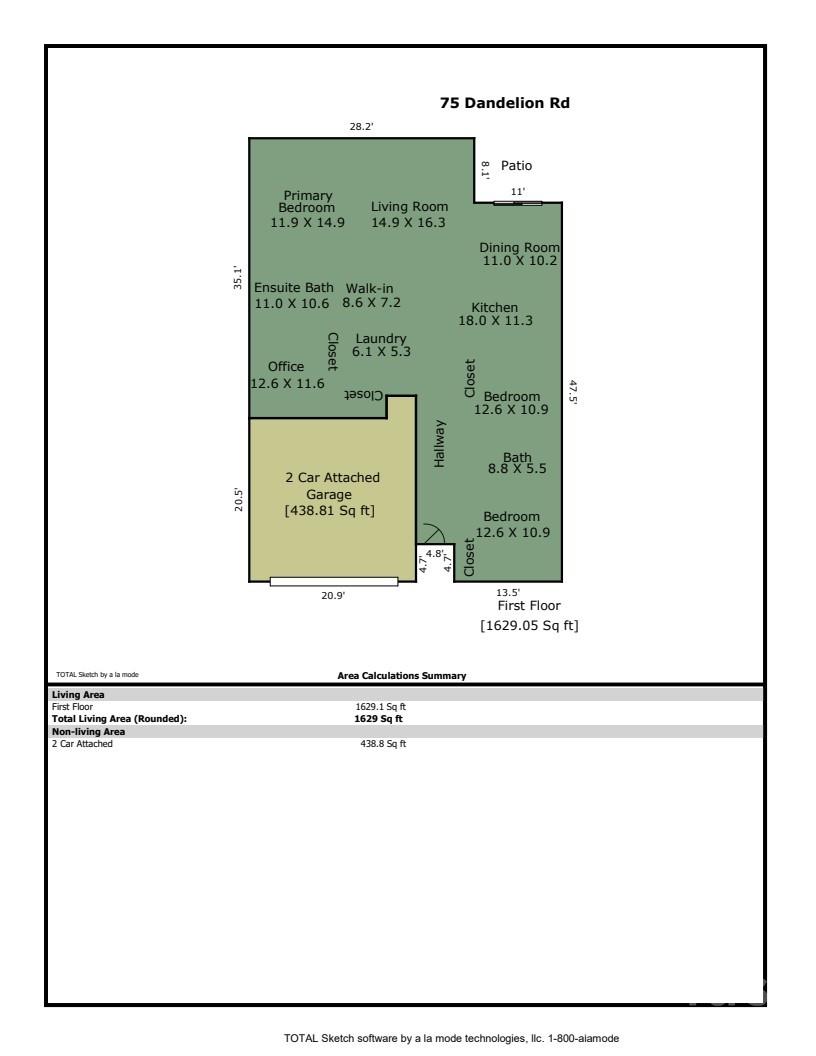 75 Dandelion Road — Fletcher