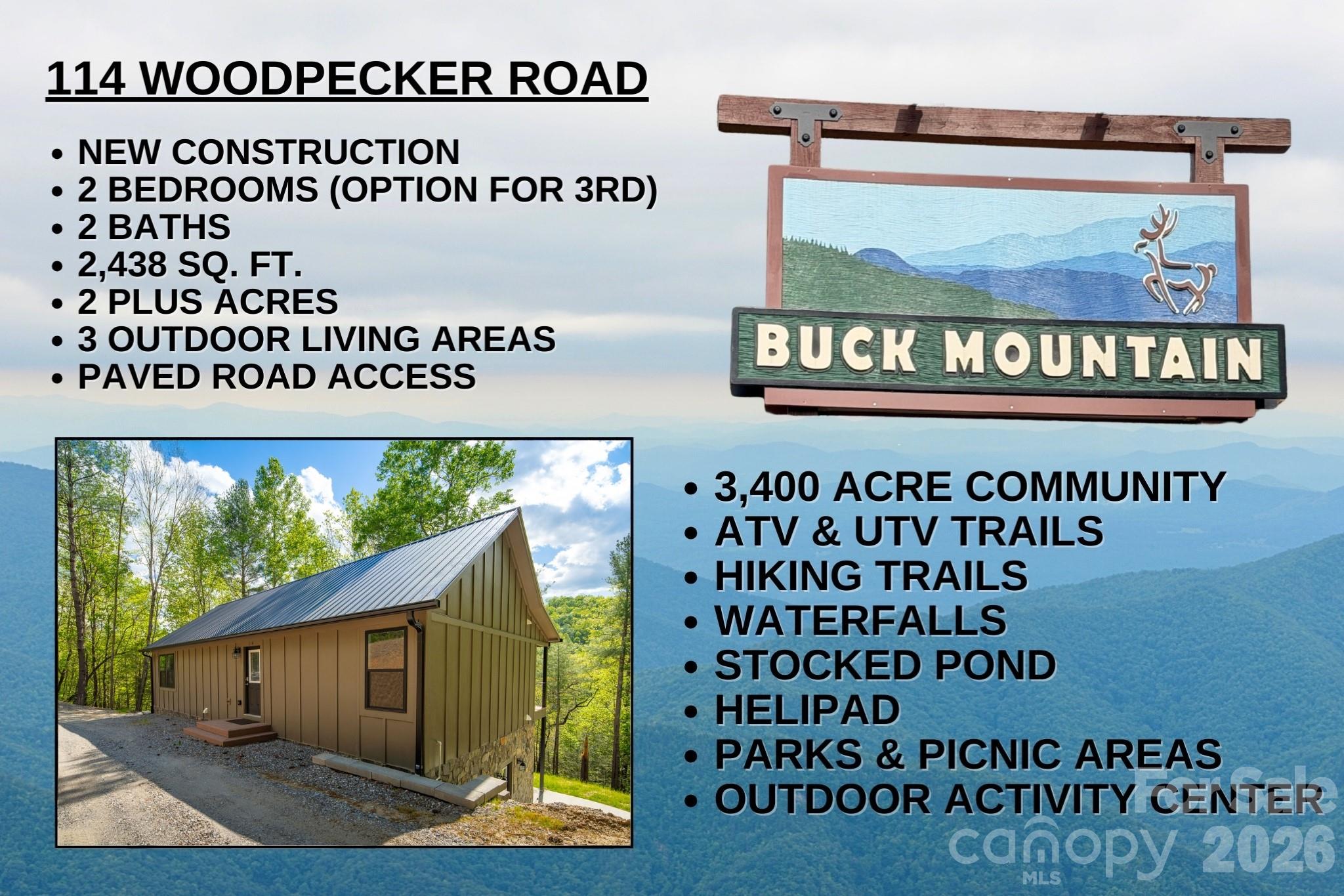 114 Woodpecker Road — Purlear