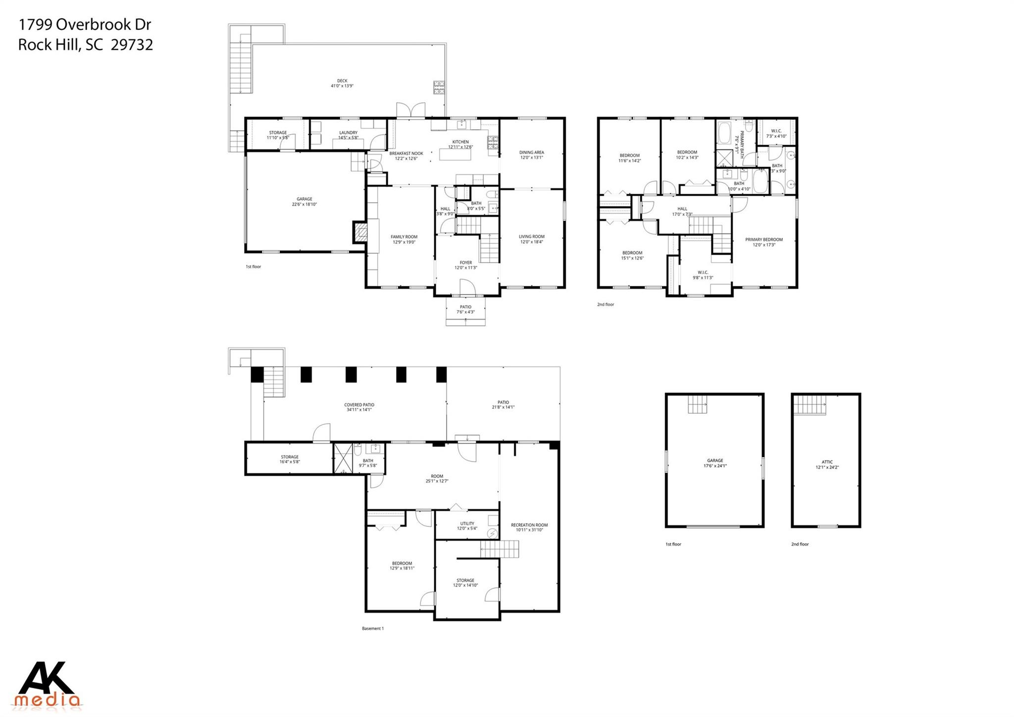 1799 Overbrook Drive — Rock Hill