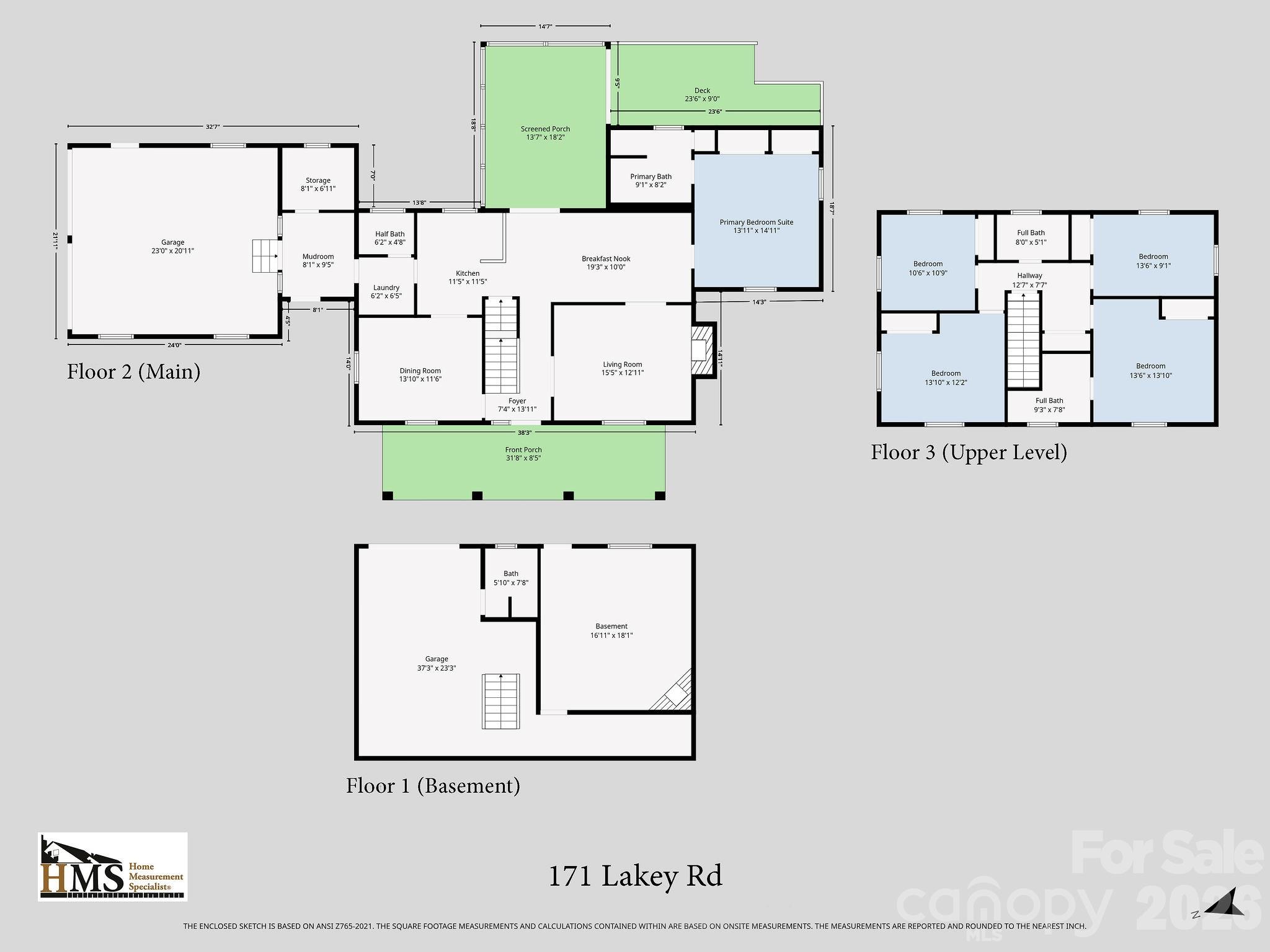 171 Lakey Road — Mocksville