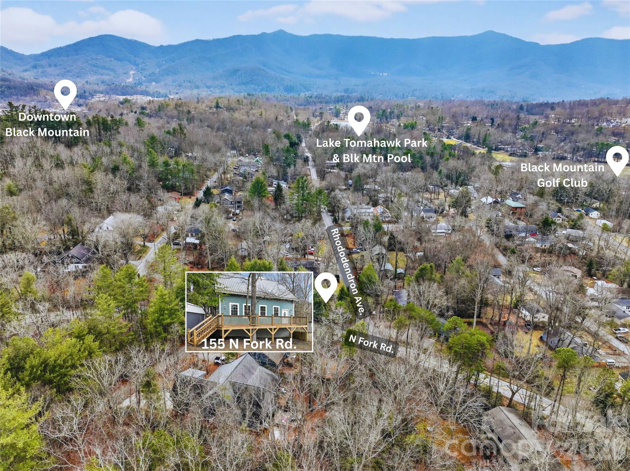 155 N Fork Road — Black Mountain
