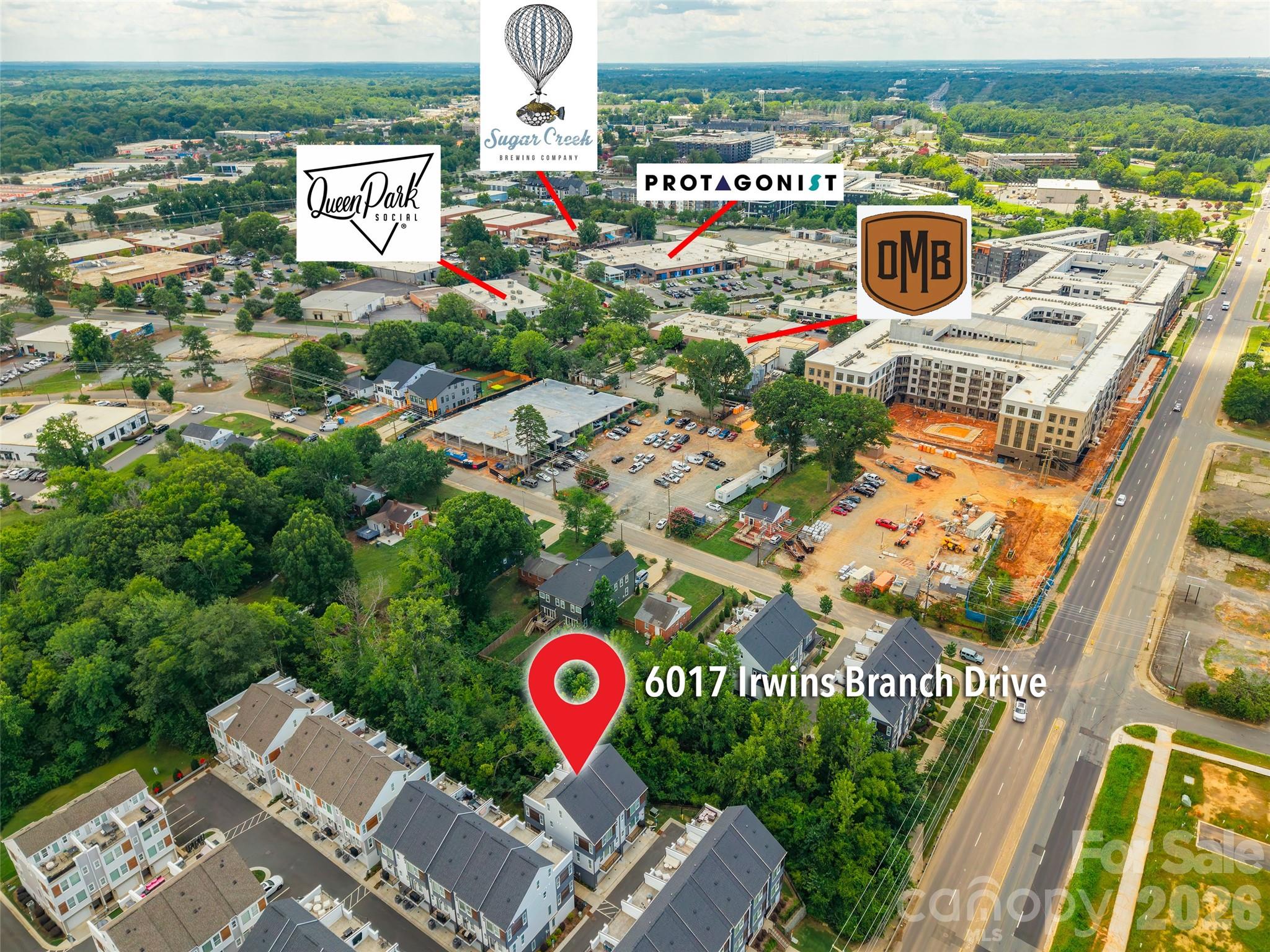 6017 Irwins Branch Drive — Charlotte