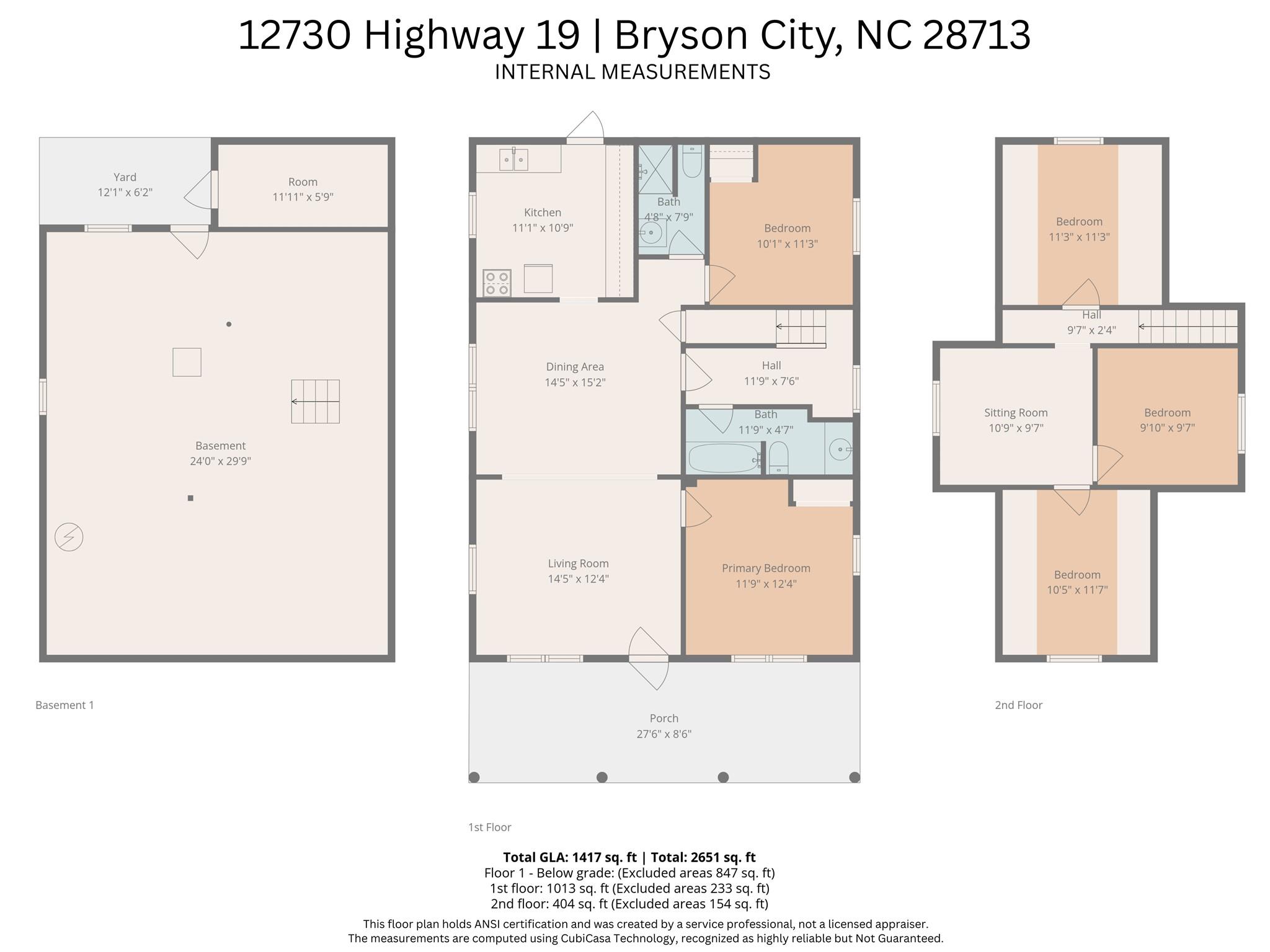 12730 Hwy 19 W None — Bryson City