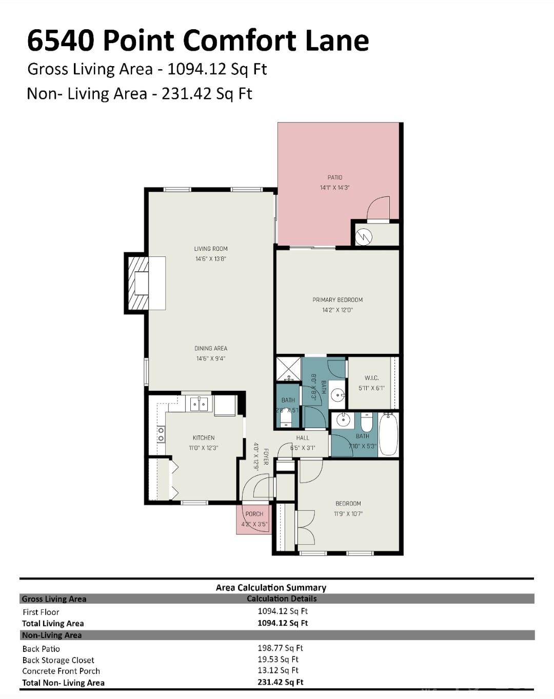 6540 Point Comfort Lane — Charlotte
