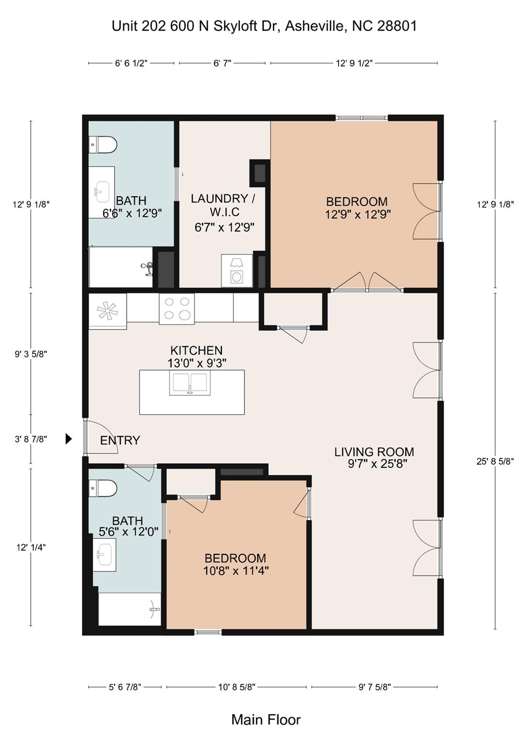 600 N Skyloft Drive #202 — Asheville