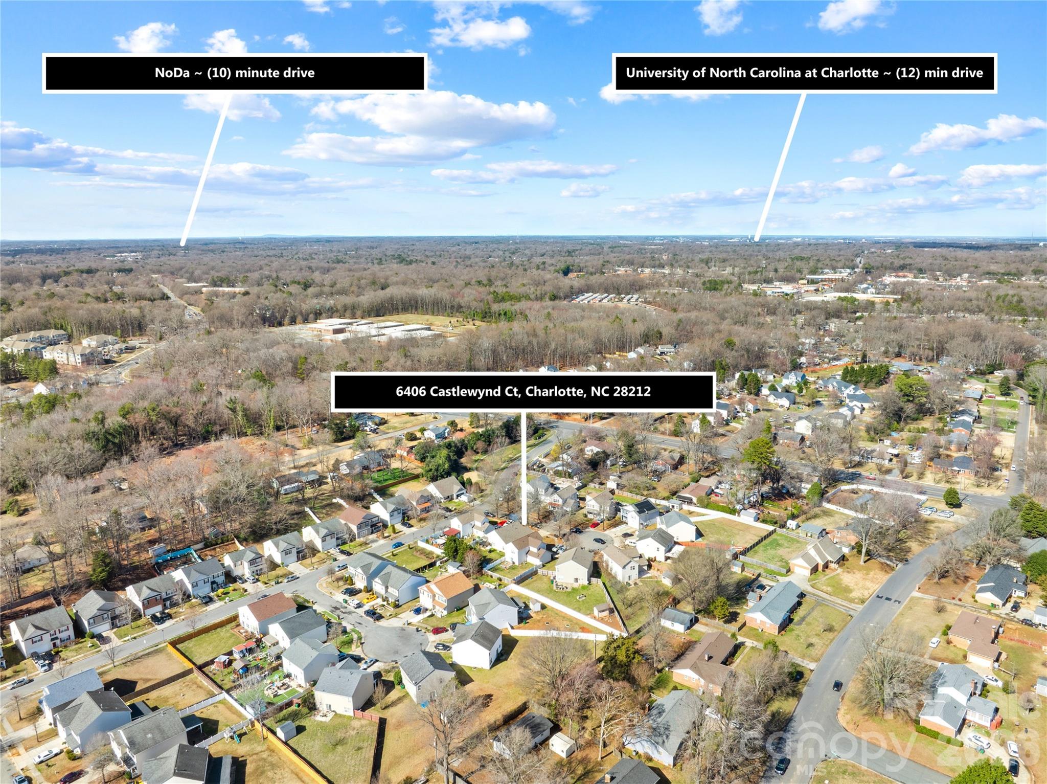 6406 Castlewynd Court — Charlotte