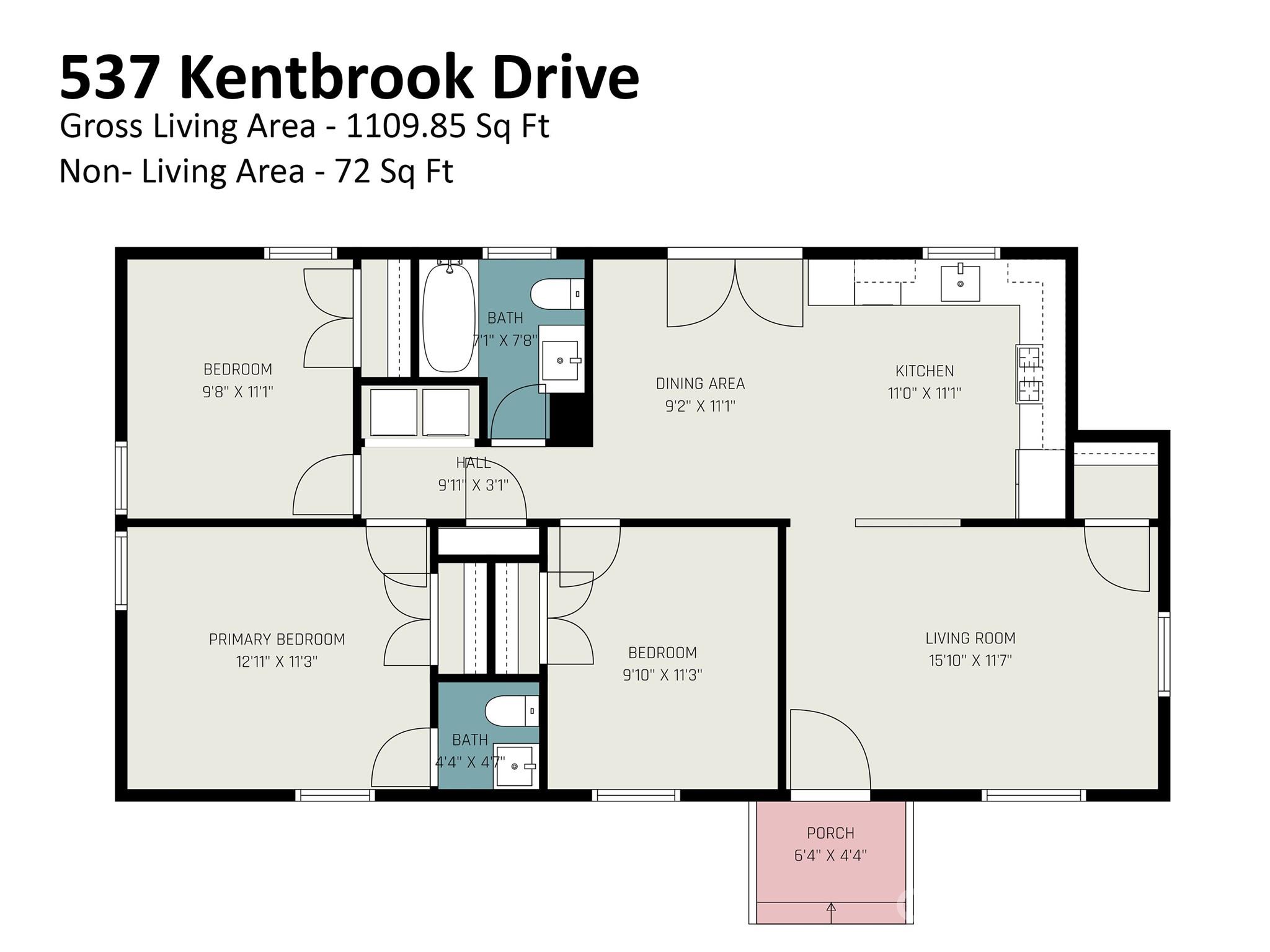 537 Kentbrook Drive — Charlotte