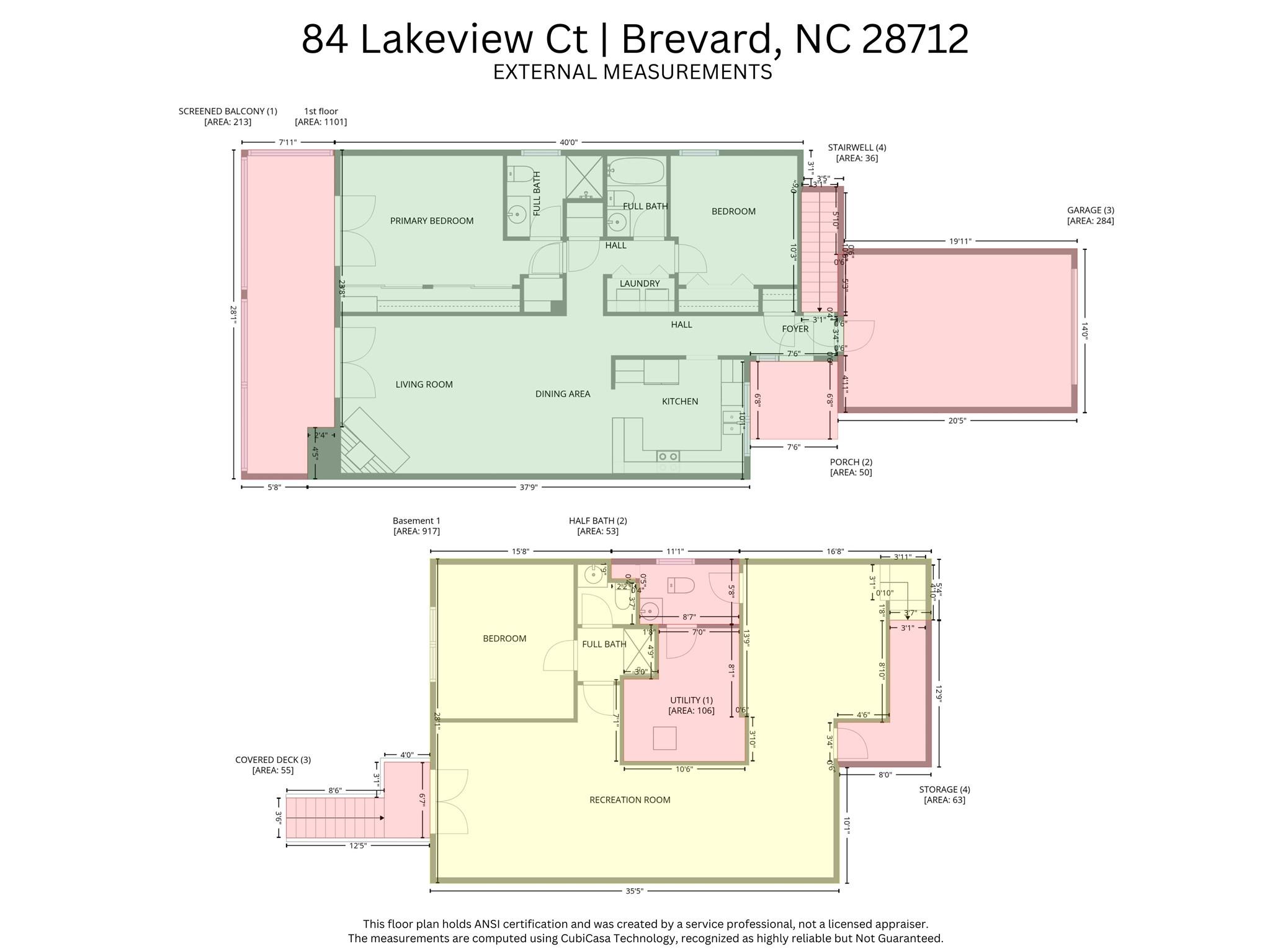 84 Lakeview Court — Brevard