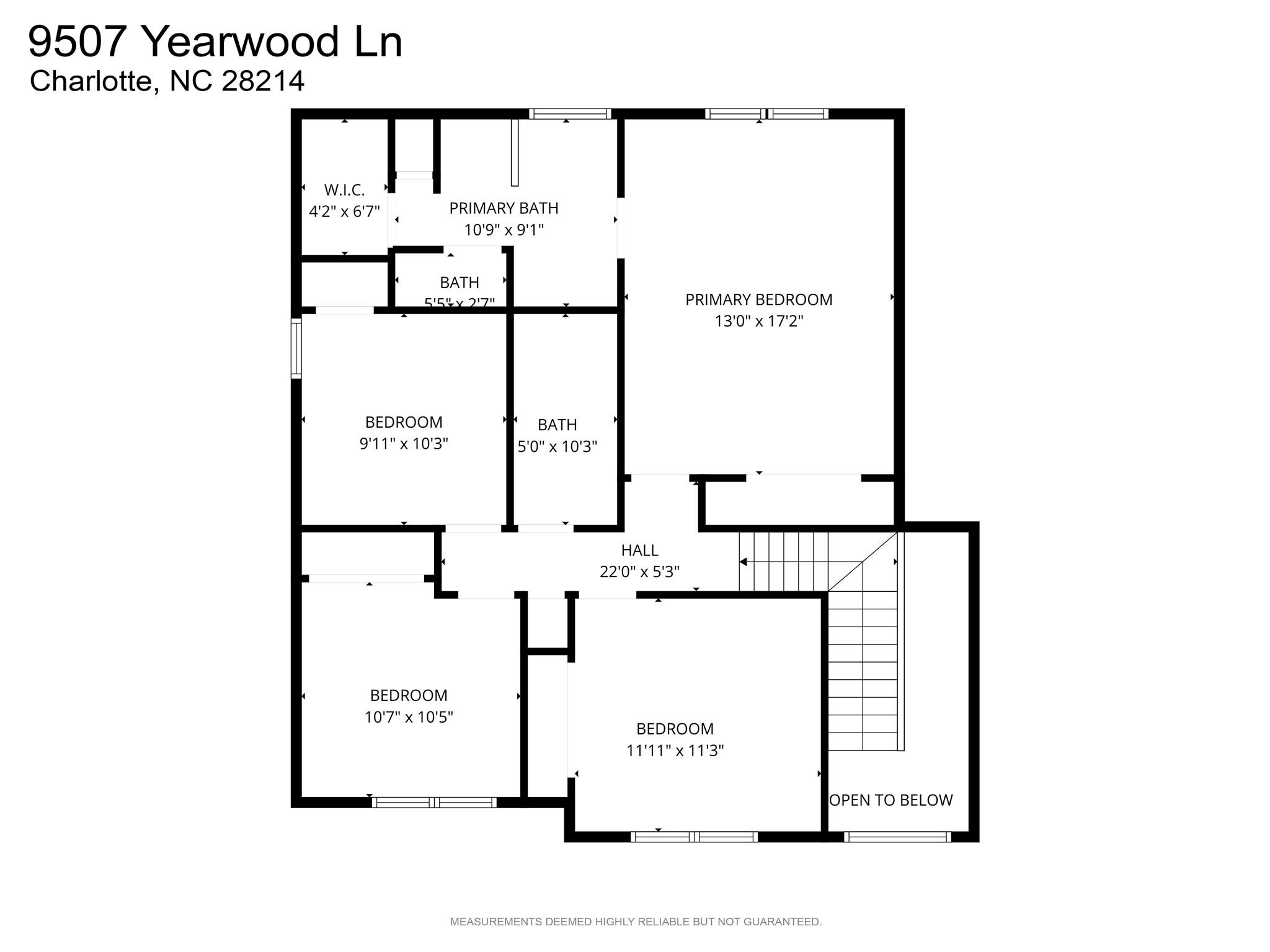 9507 Yearwood Lane — Charlotte