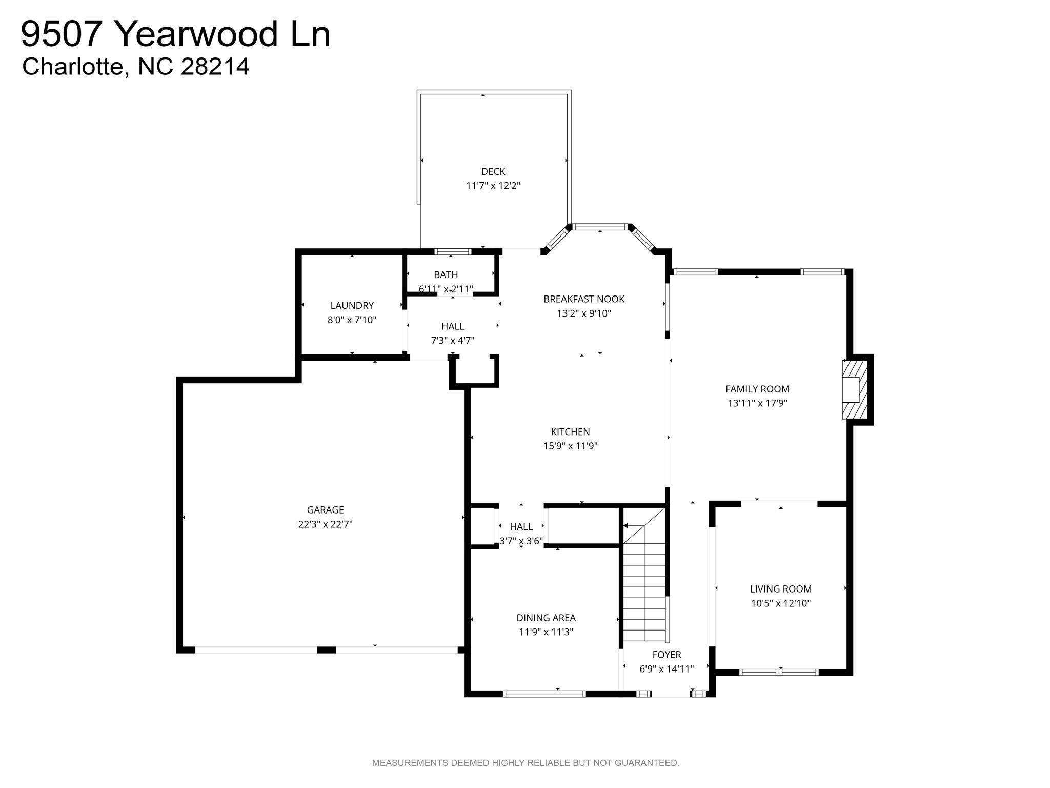 9507 Yearwood Lane — Charlotte