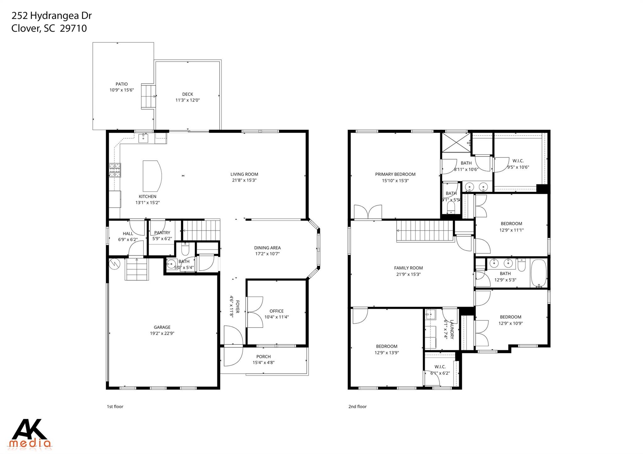 252 Hydrangea Drive — Clover