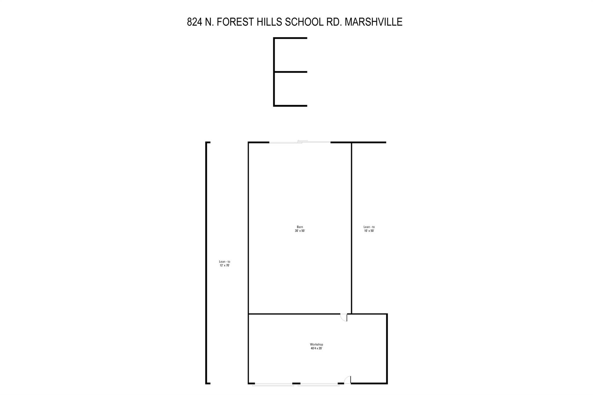 824 N Forest Hills School Road — Marshville