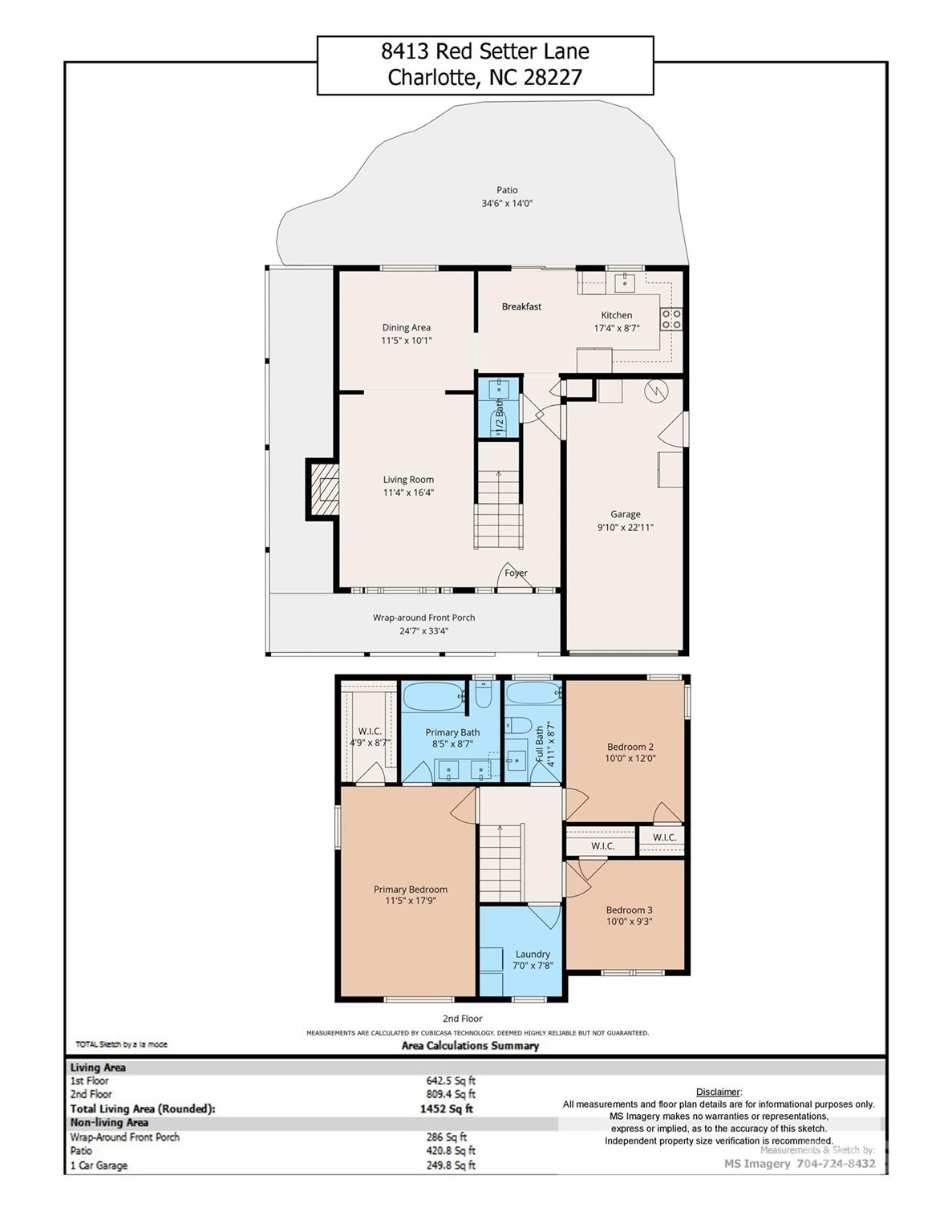 8413 Red Setter Lane — Charlotte