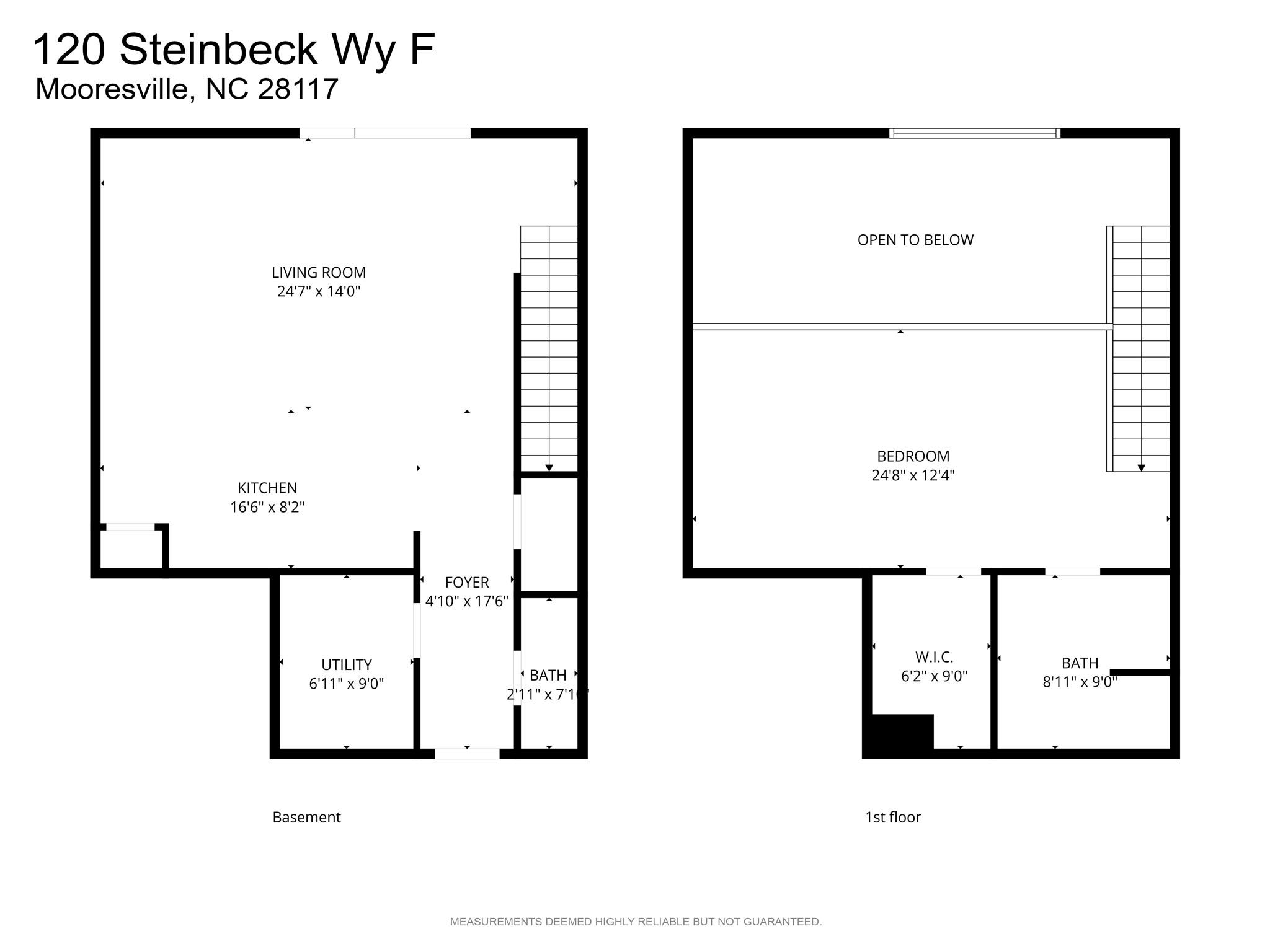 120 Steinbeck Way #F — Mooresville