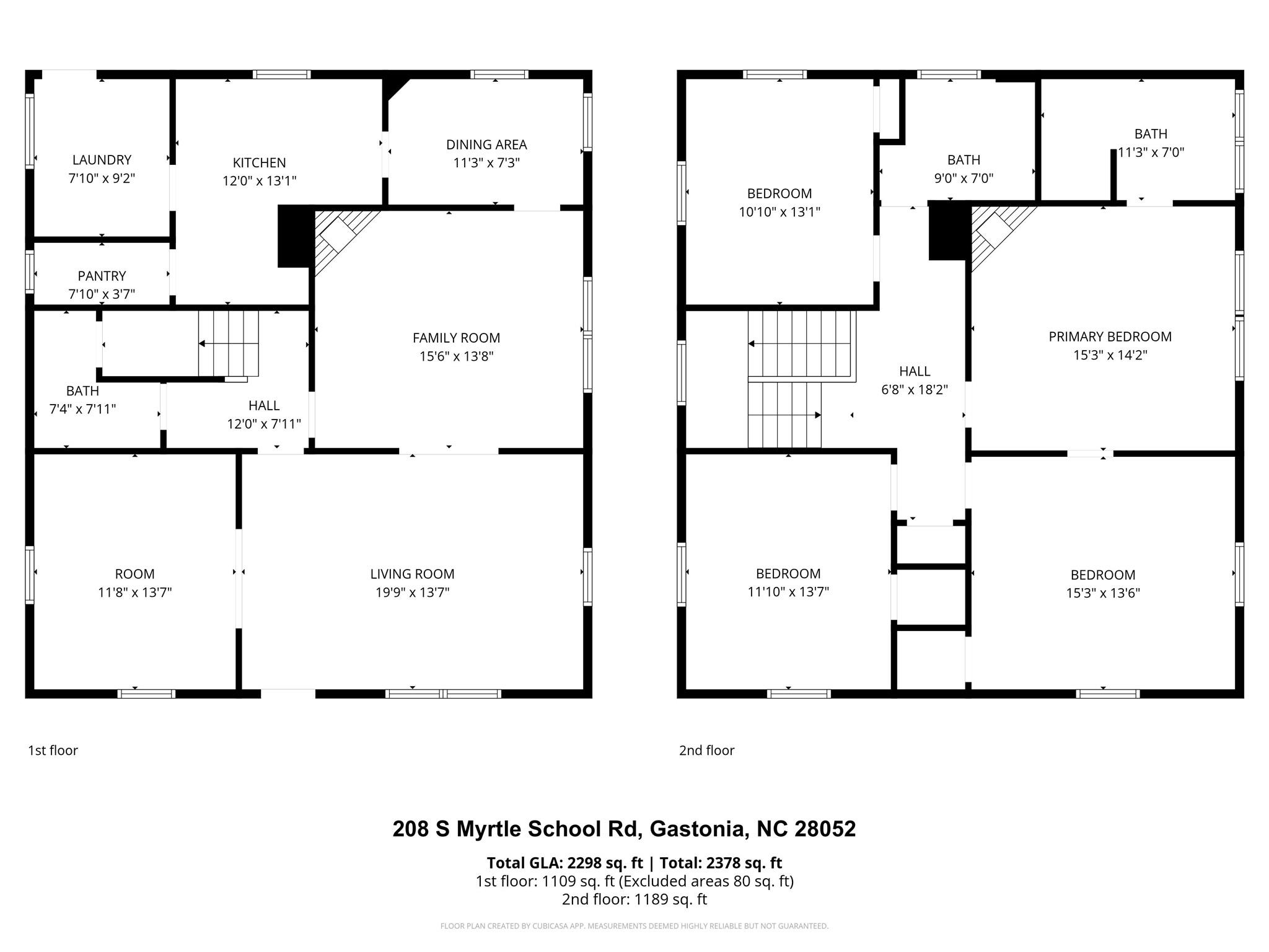 208 S Myrtle School Road — Gastonia