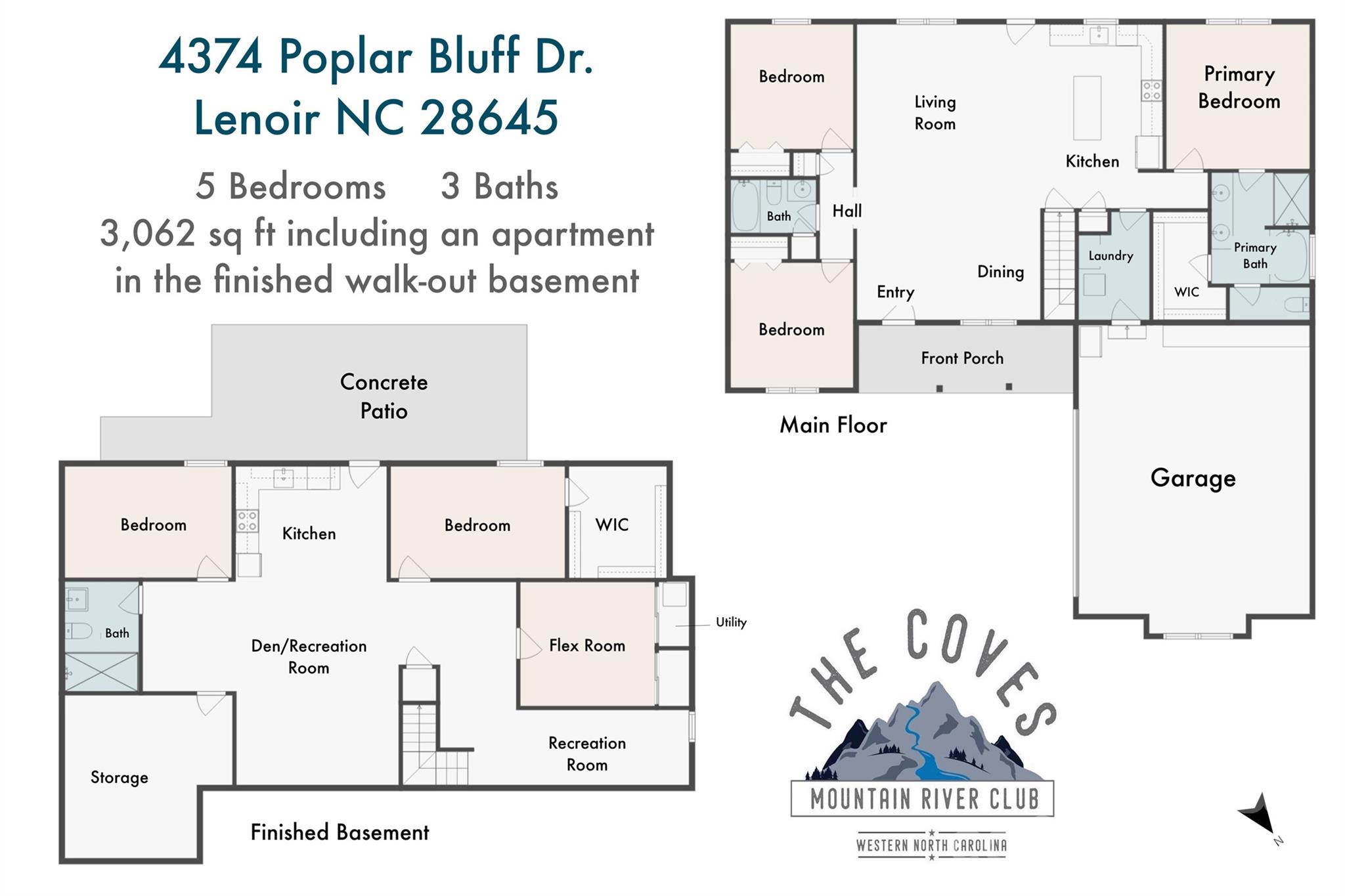 4374 Poplar Bluff Drive — Lenoir