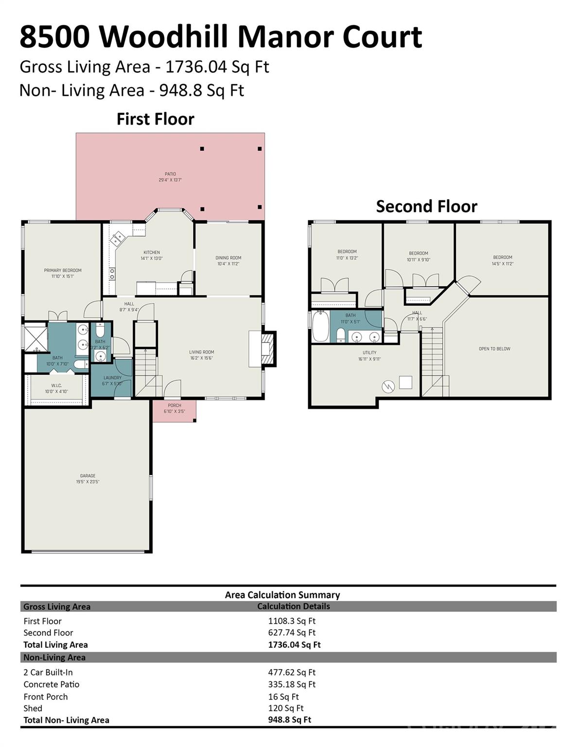 8500 Woodhill Manor Court — Charlotte