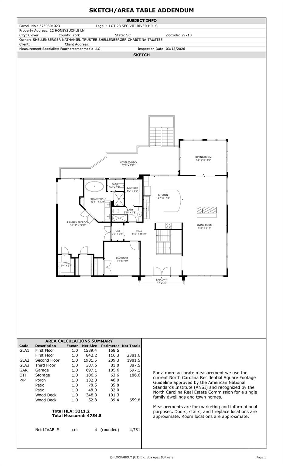 22 Honeysuckle Lane — Lake Wylie