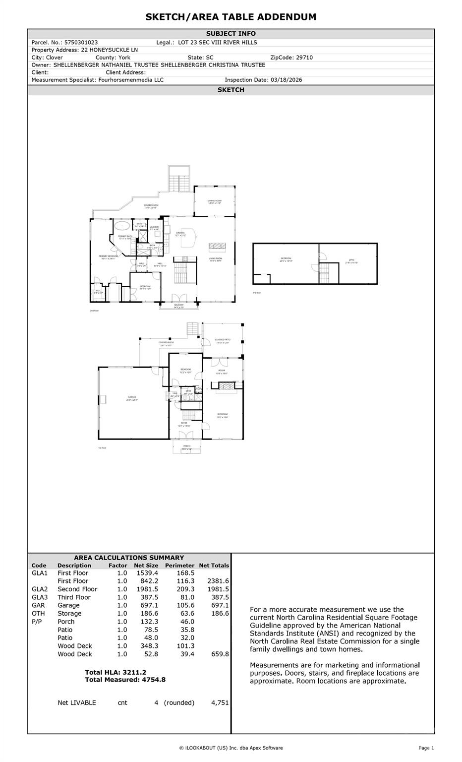 22 Honeysuckle Lane — Lake Wylie