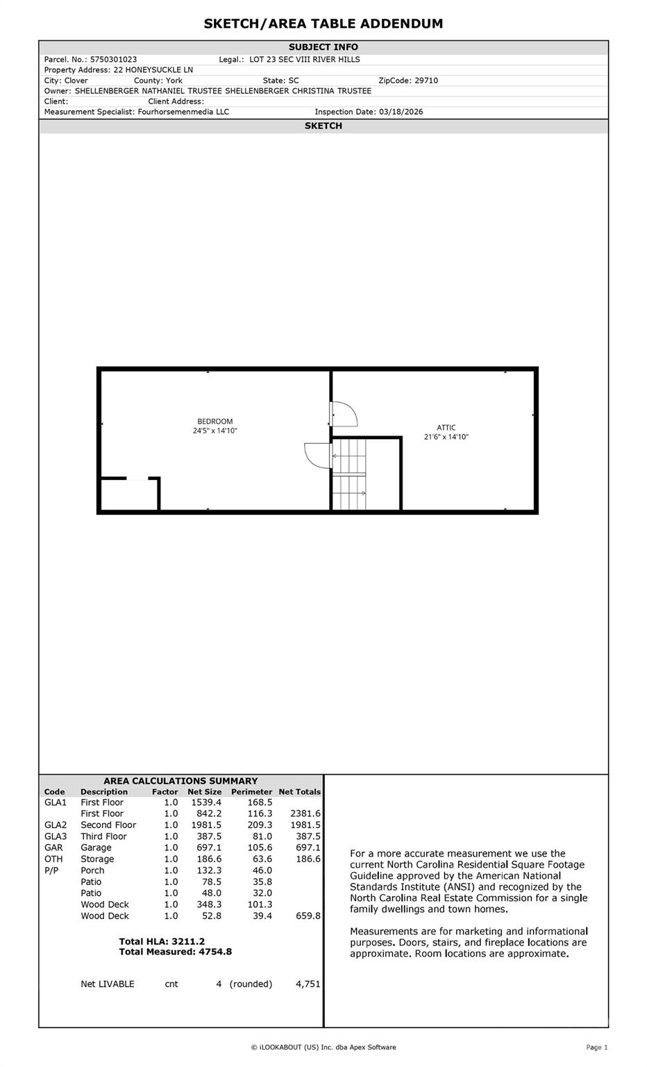 22 Honeysuckle Lane — Lake Wylie