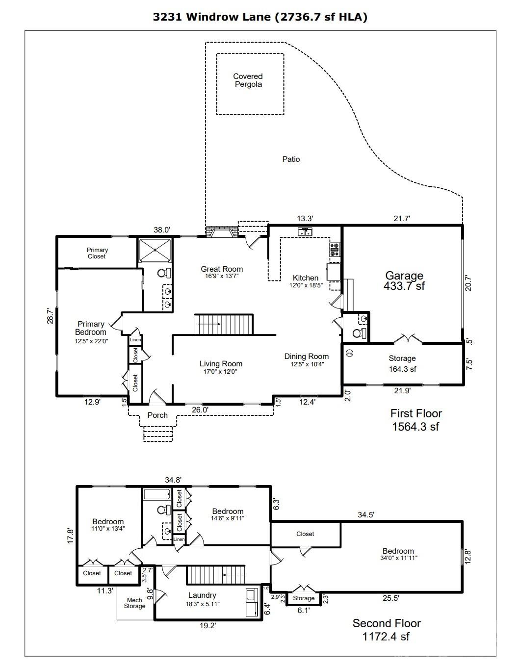 3231 Windrow Lane — Matthews